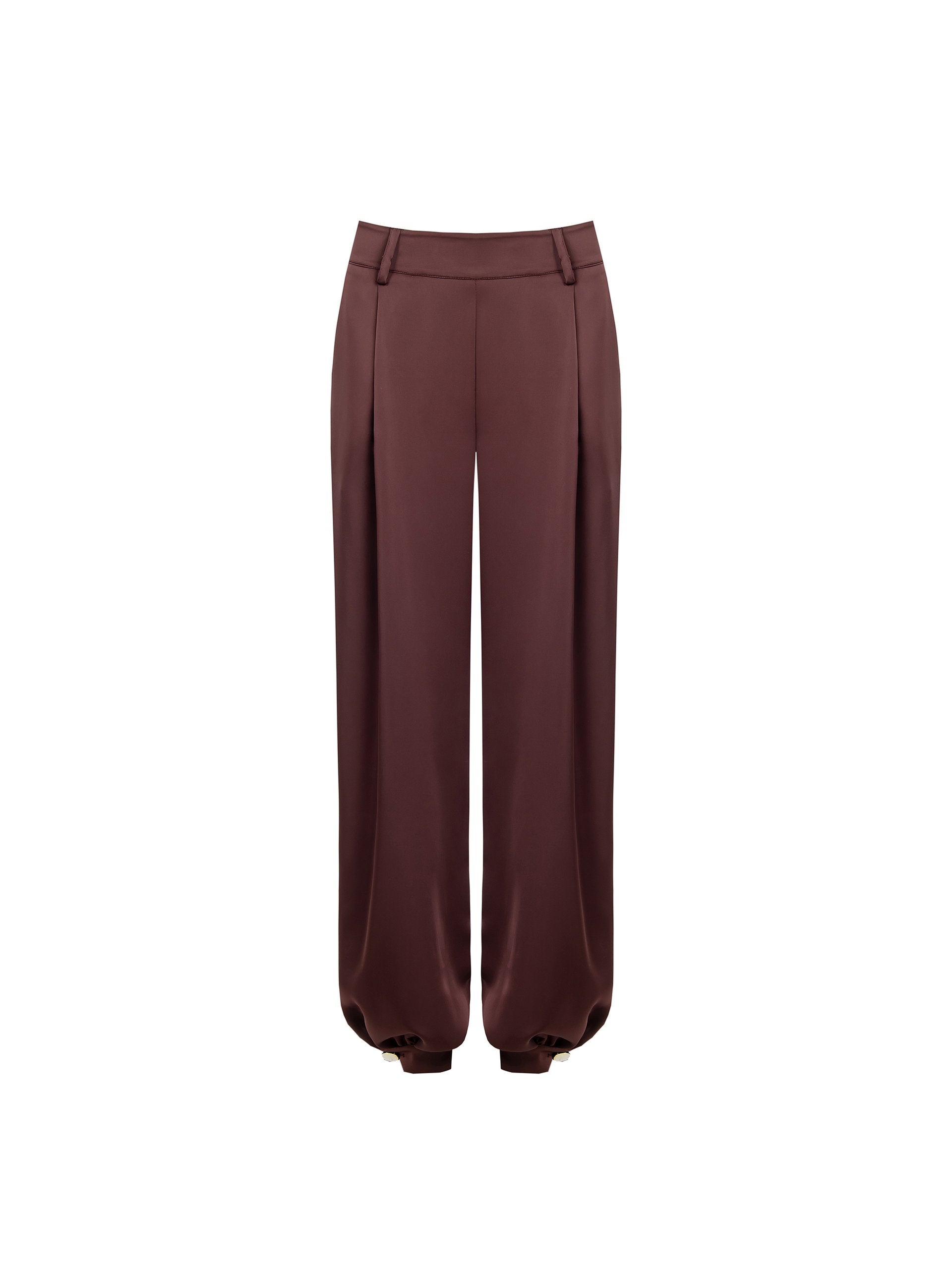 Pantalon fuselé fluide