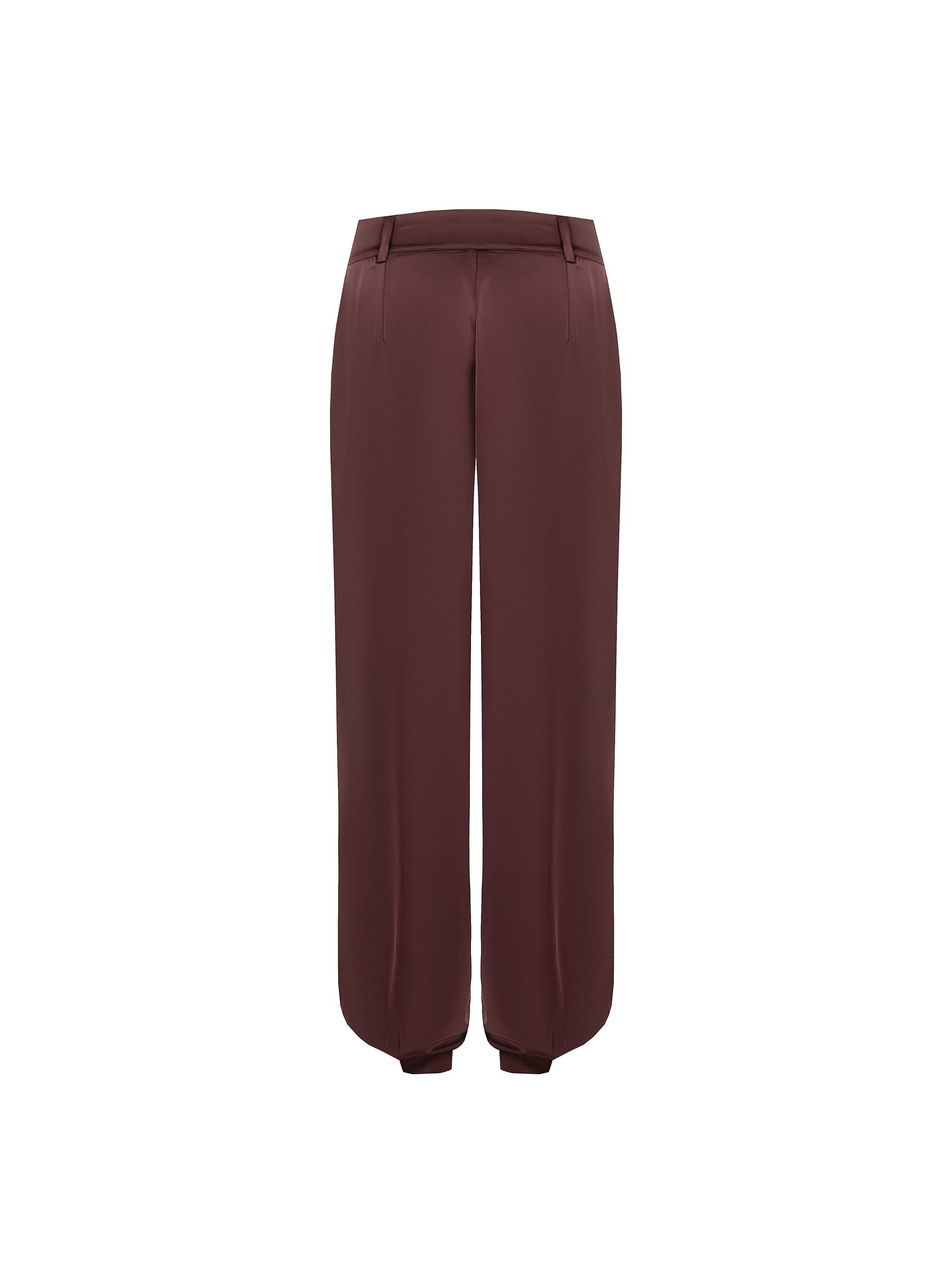 Pantalon fuselé fluide