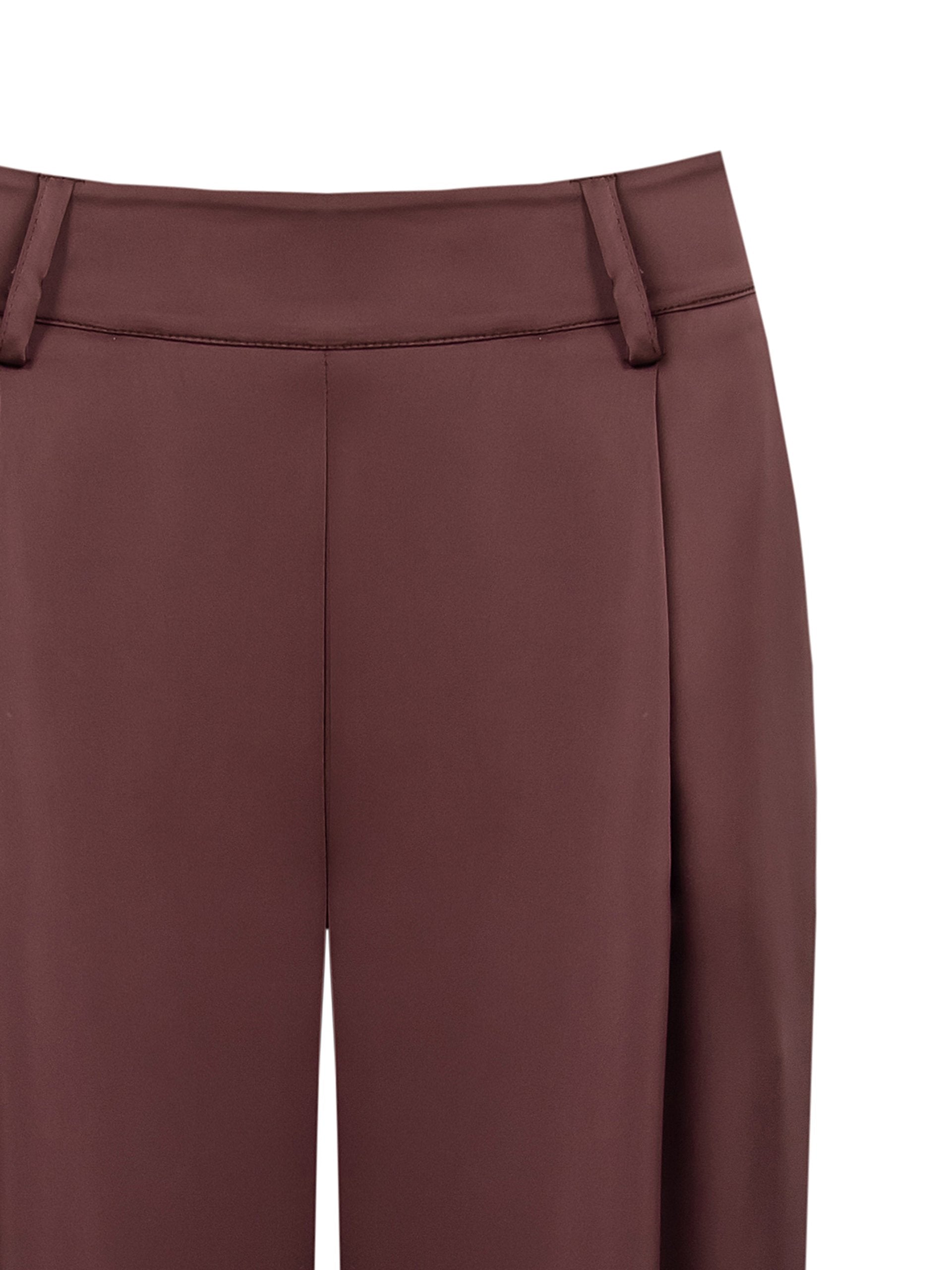 Pantalon fuselé fluide