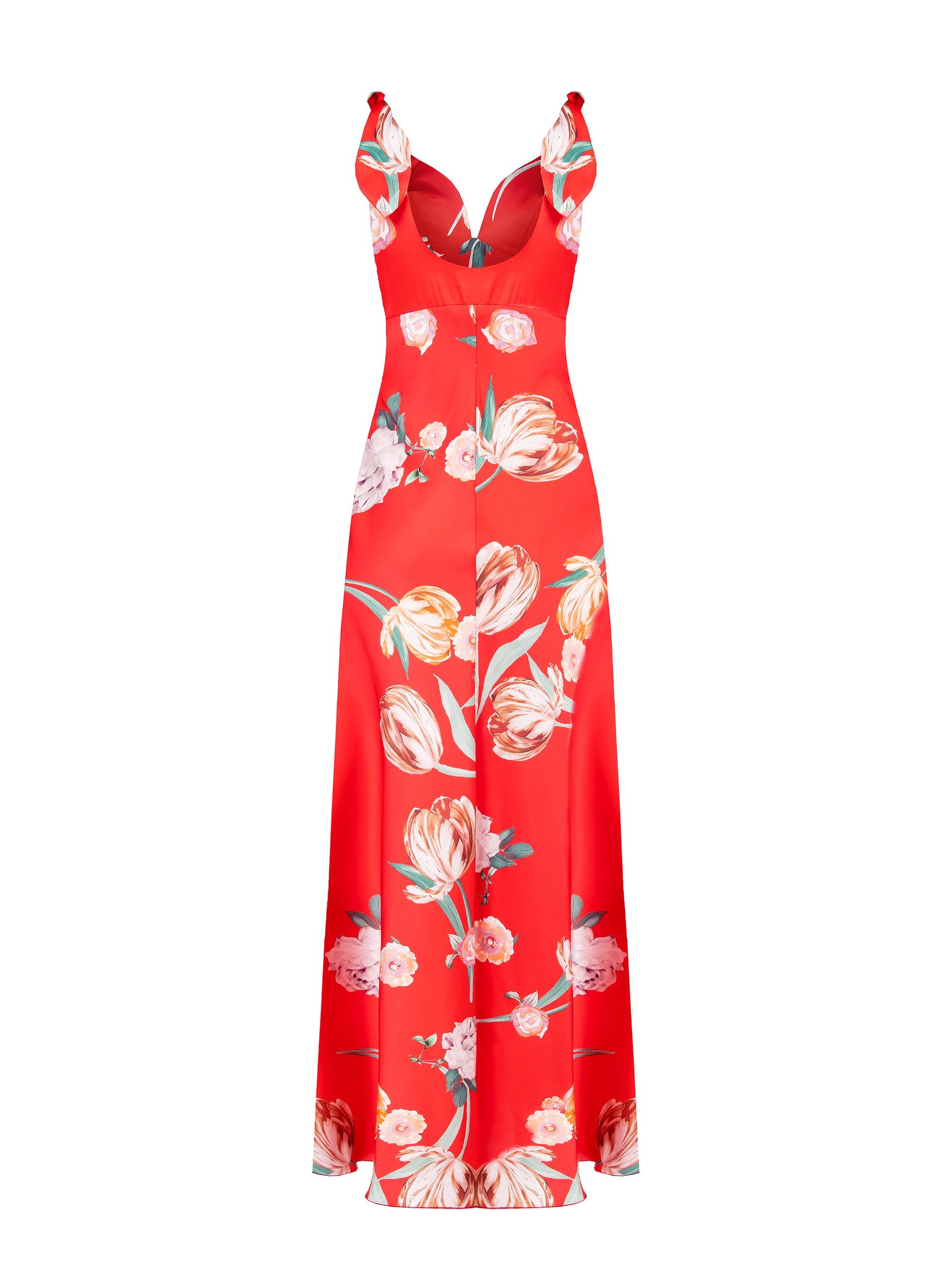 robe longue sans manches