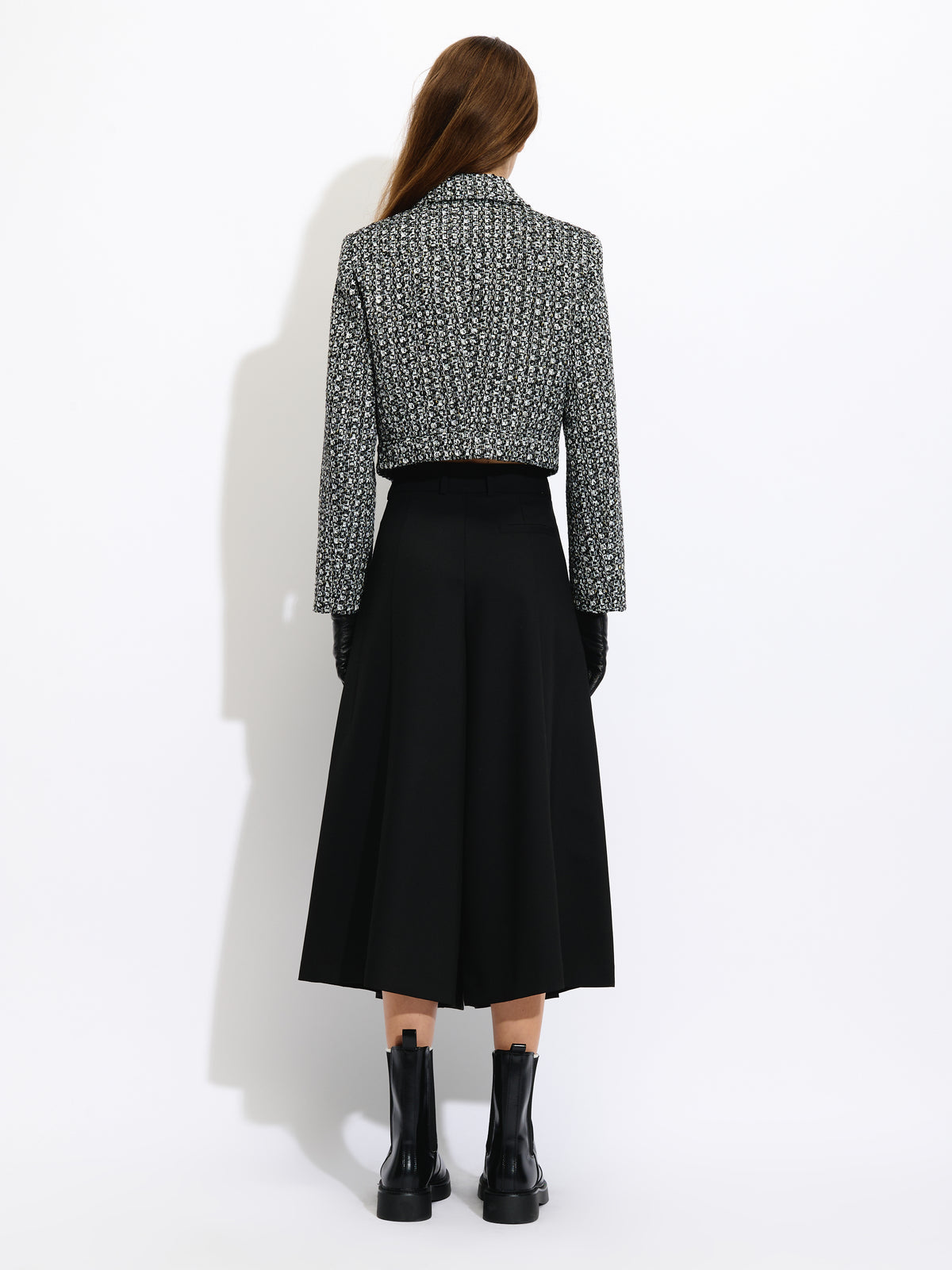 Cropped Tweed Jacket