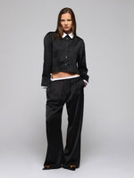 Blouse classique bicolore