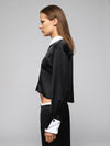 Two-toned classic blouse
