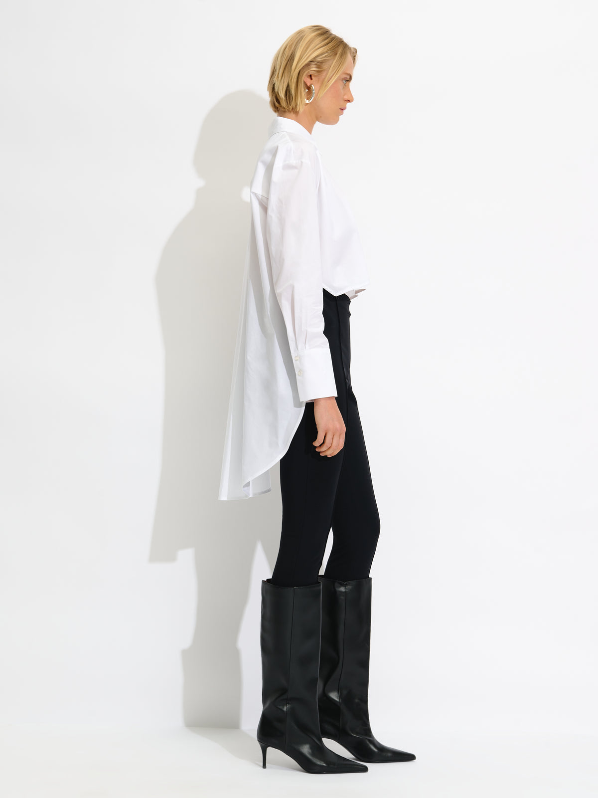 Asymmetrical Cotton Shirt