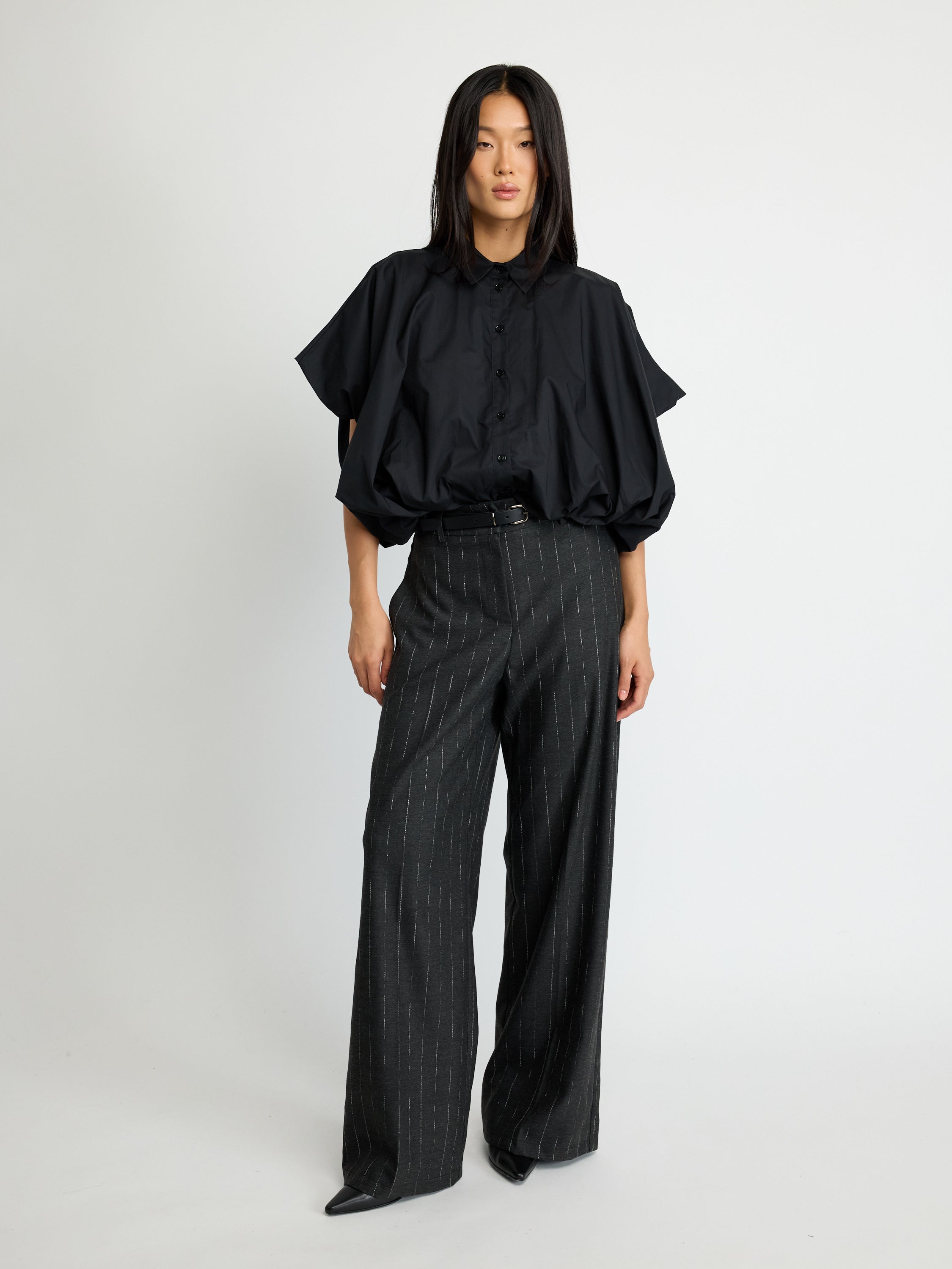 Oversized Cotton Poplin Shirt