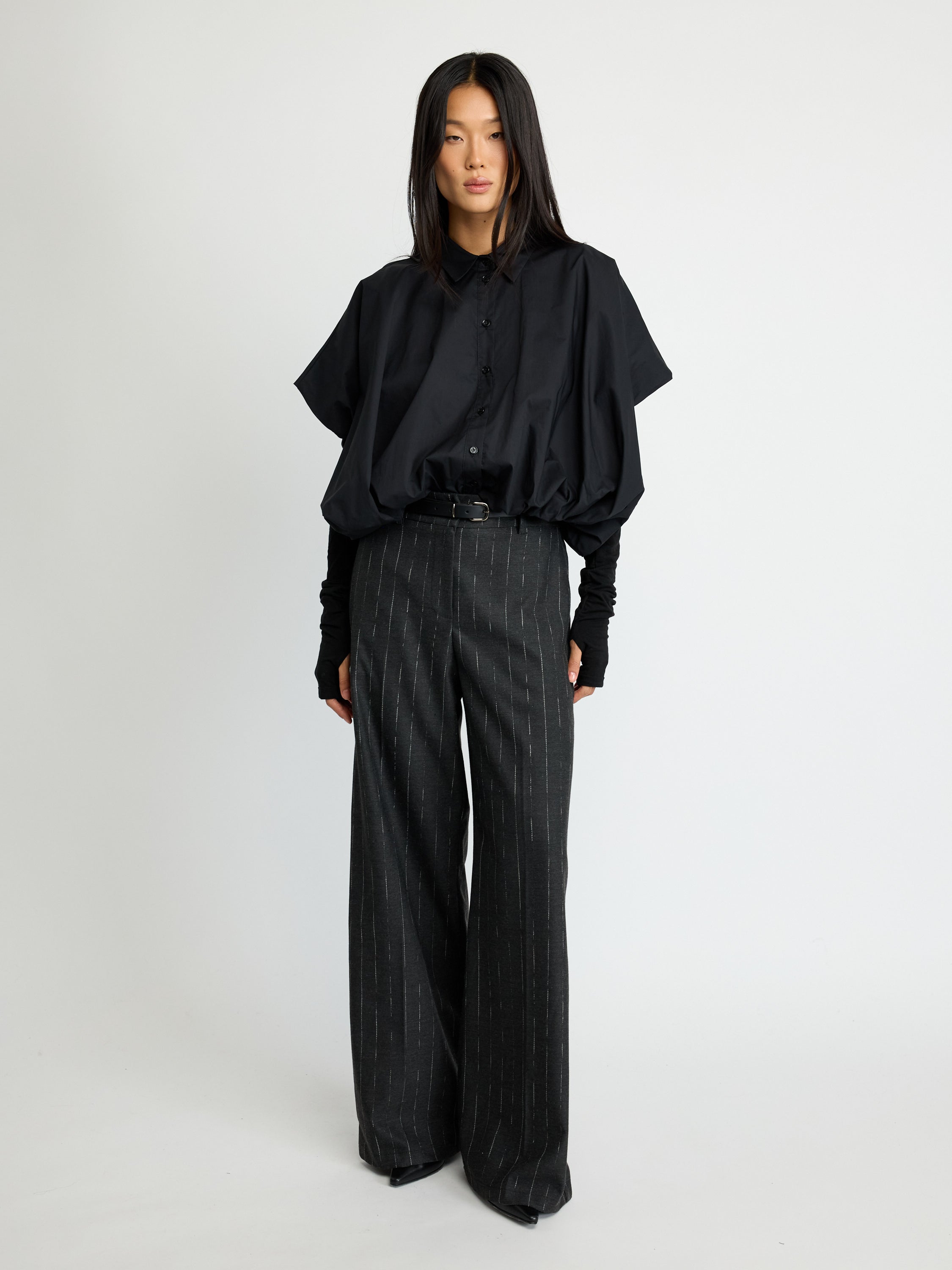 Oversized Cotton Poplin Shirt