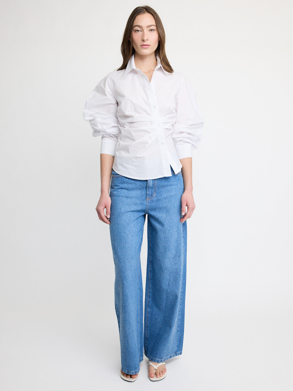 Gathered Detail Shirt - Maska