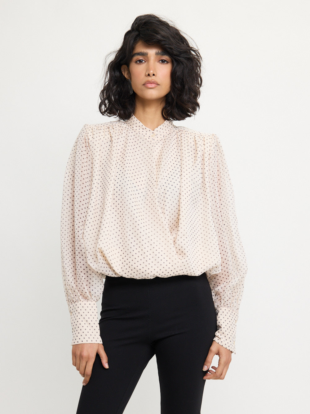 Polka Dot Blouse