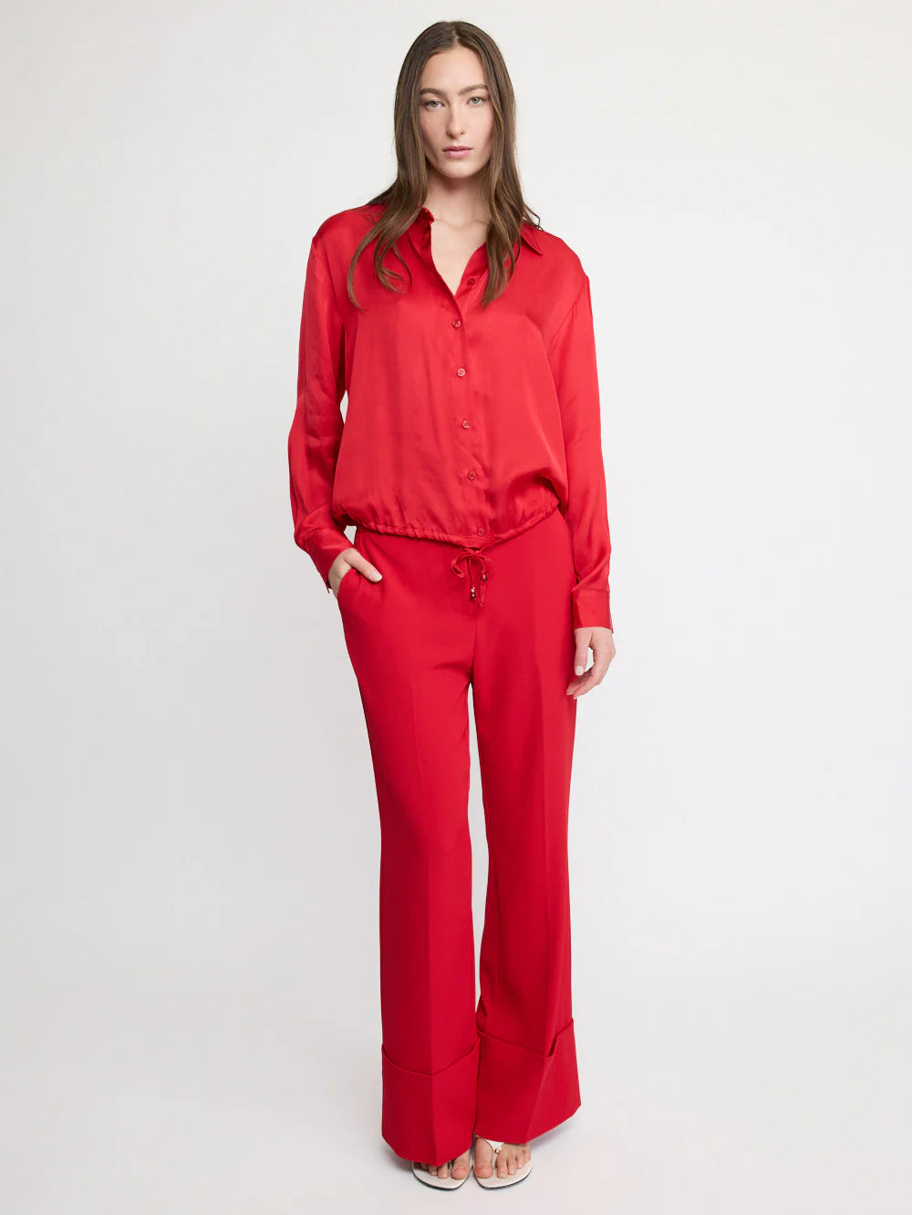 Pantalon Tailleur Décontracté