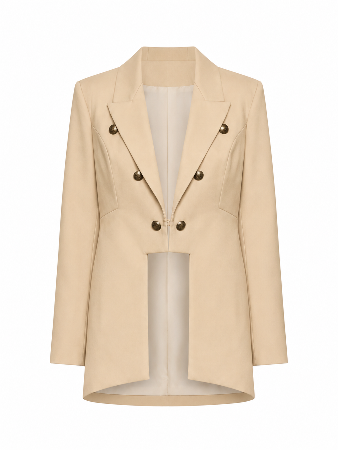 Tailored Asymmetric Blazer - Maska