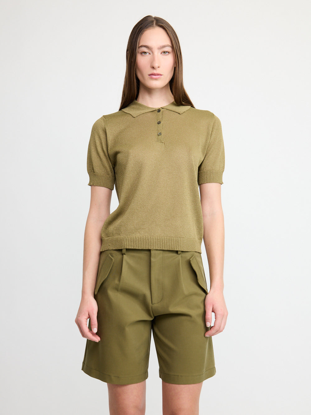 PULL POLO EN MAILLE