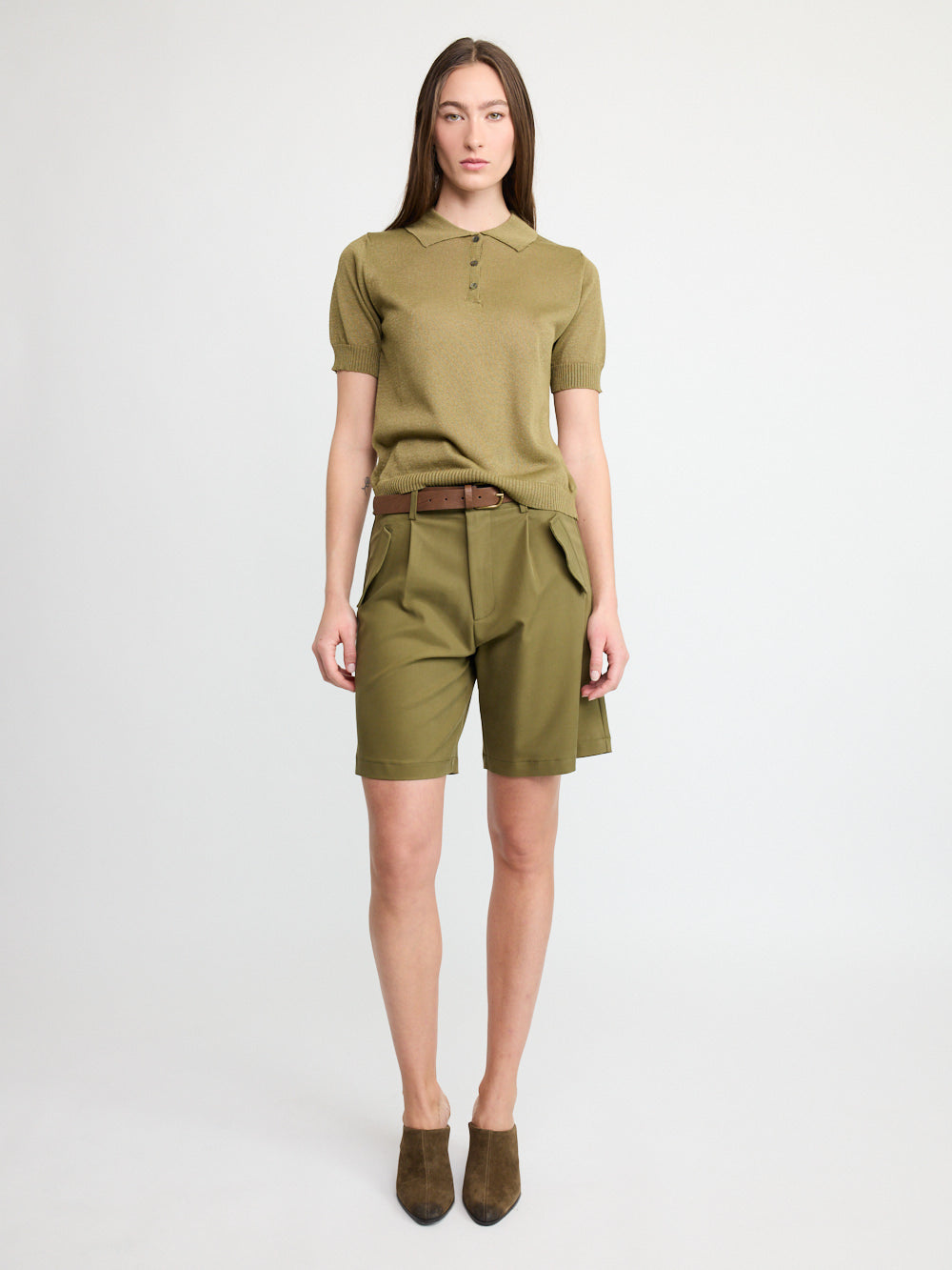 PULL POLO EN MAILLE