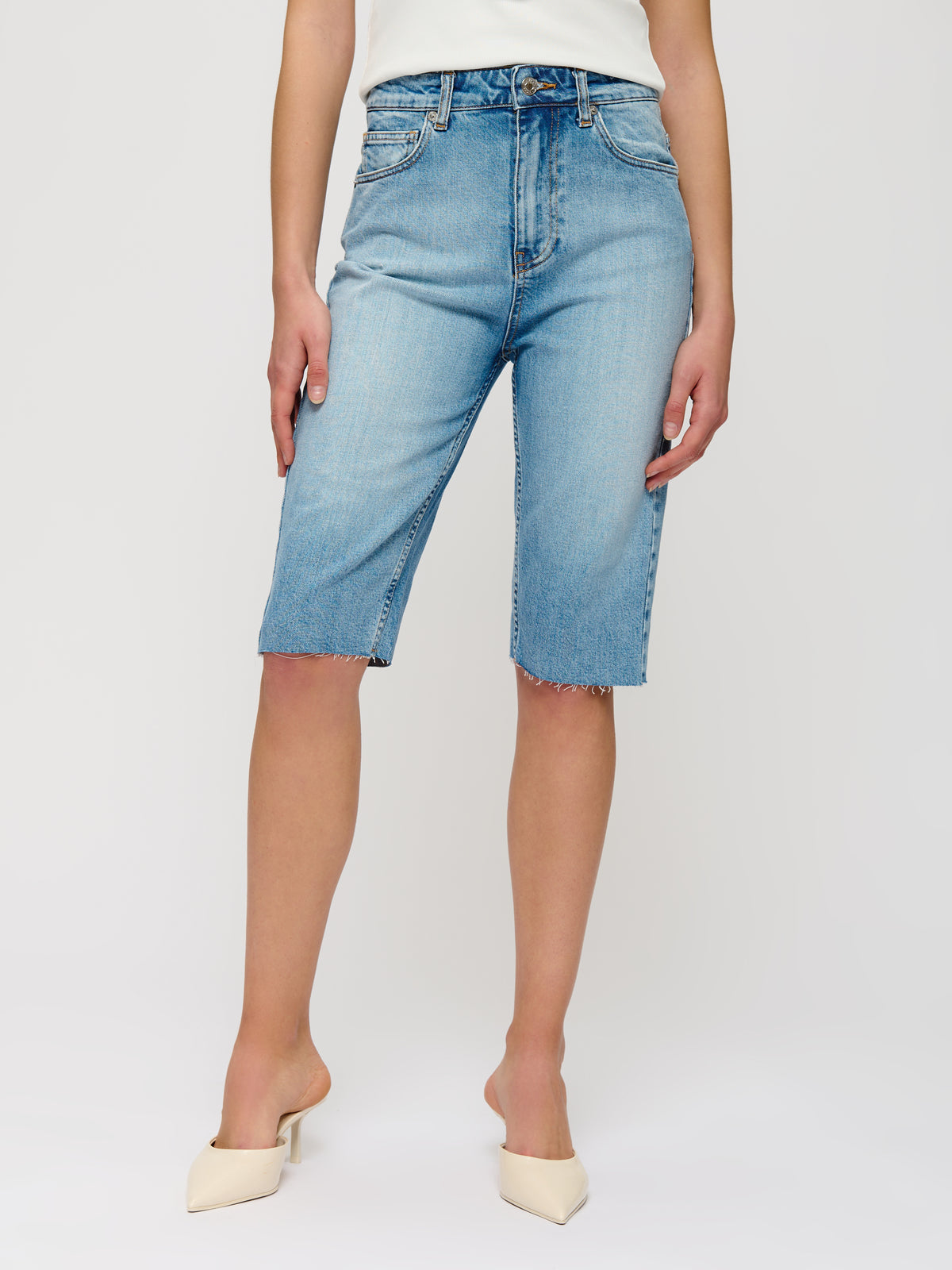 Bermuda Denim Shorts