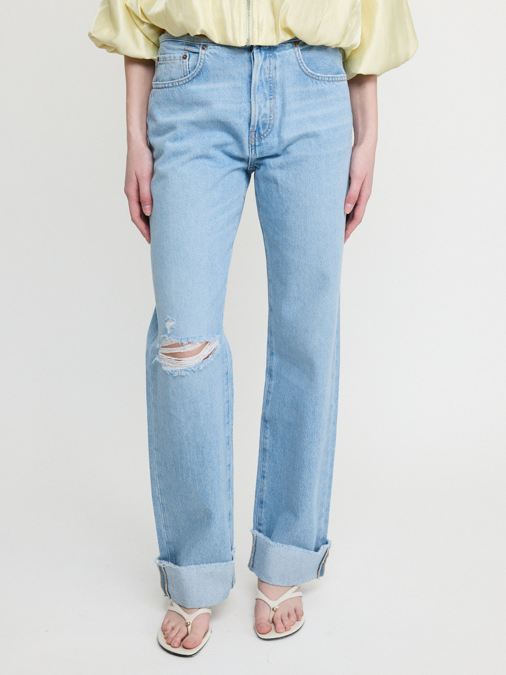 Jeans délavés essentiels