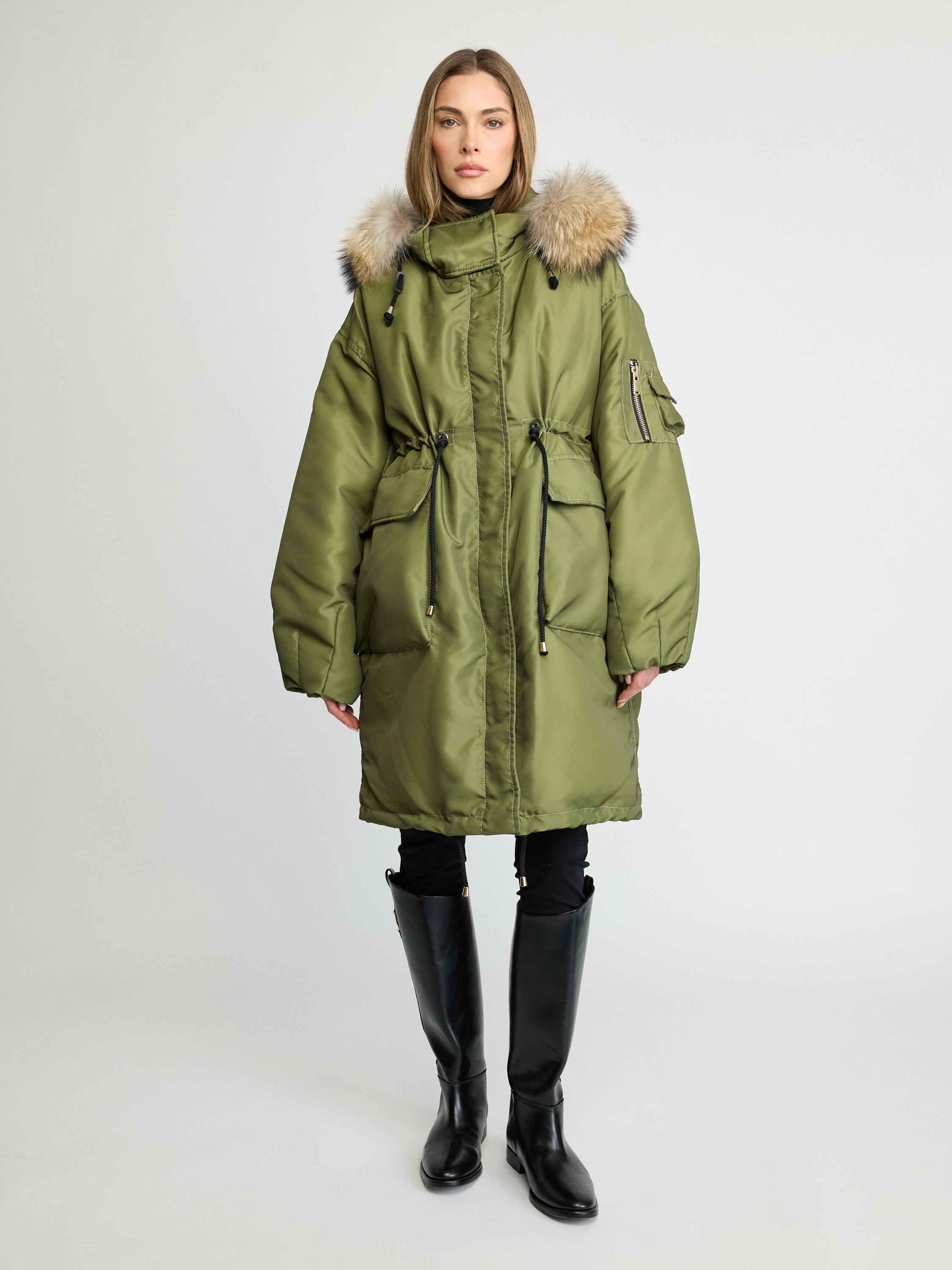 Long Parka Puffer Coat