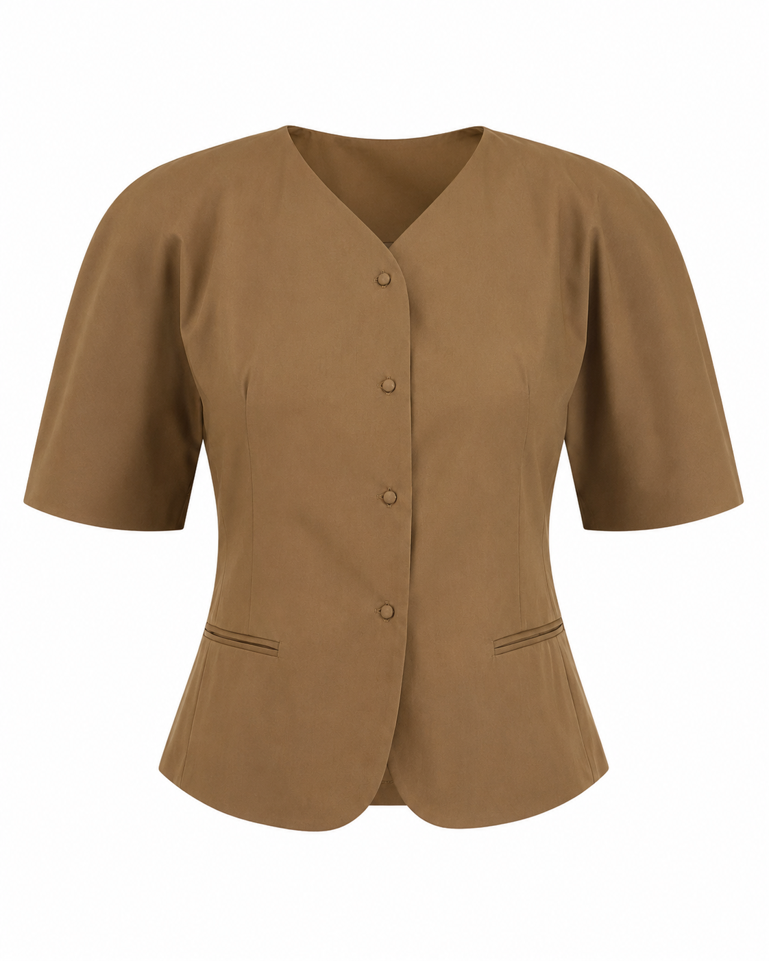 Tailored Short-Sleeve Jacket