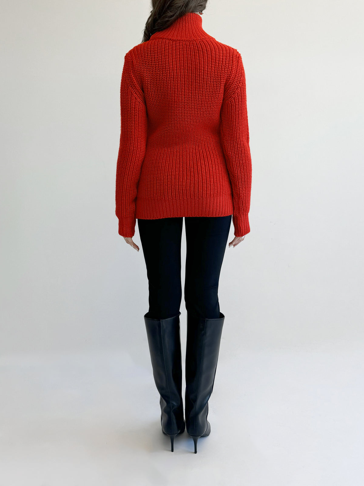 Chunky Mock Neck Sweater