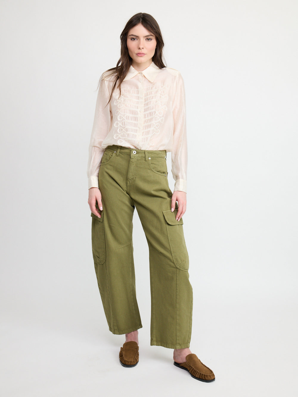 Embroidered Light Blouse