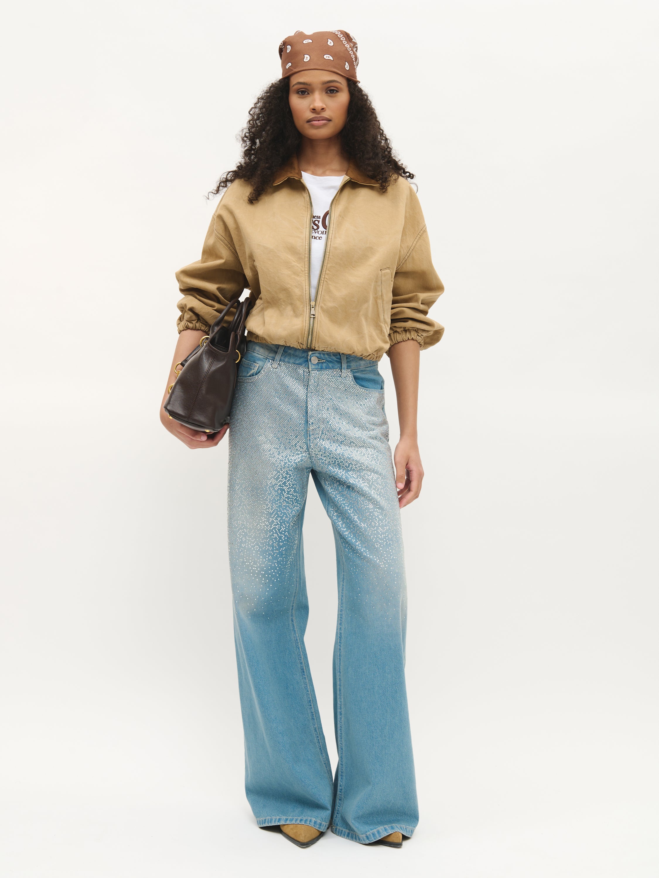 Bomber Denim Jacket