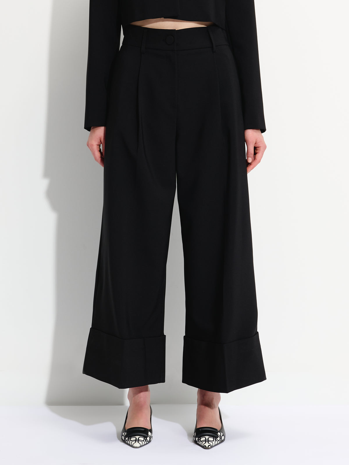 Wide Leg Trousers