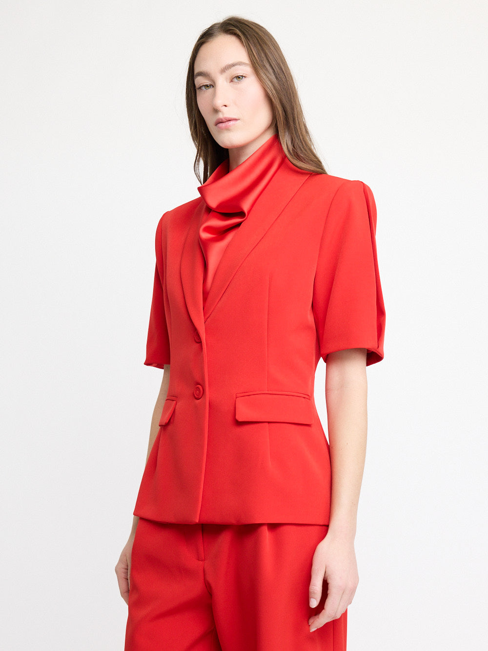 Blazer rouge sur mesure