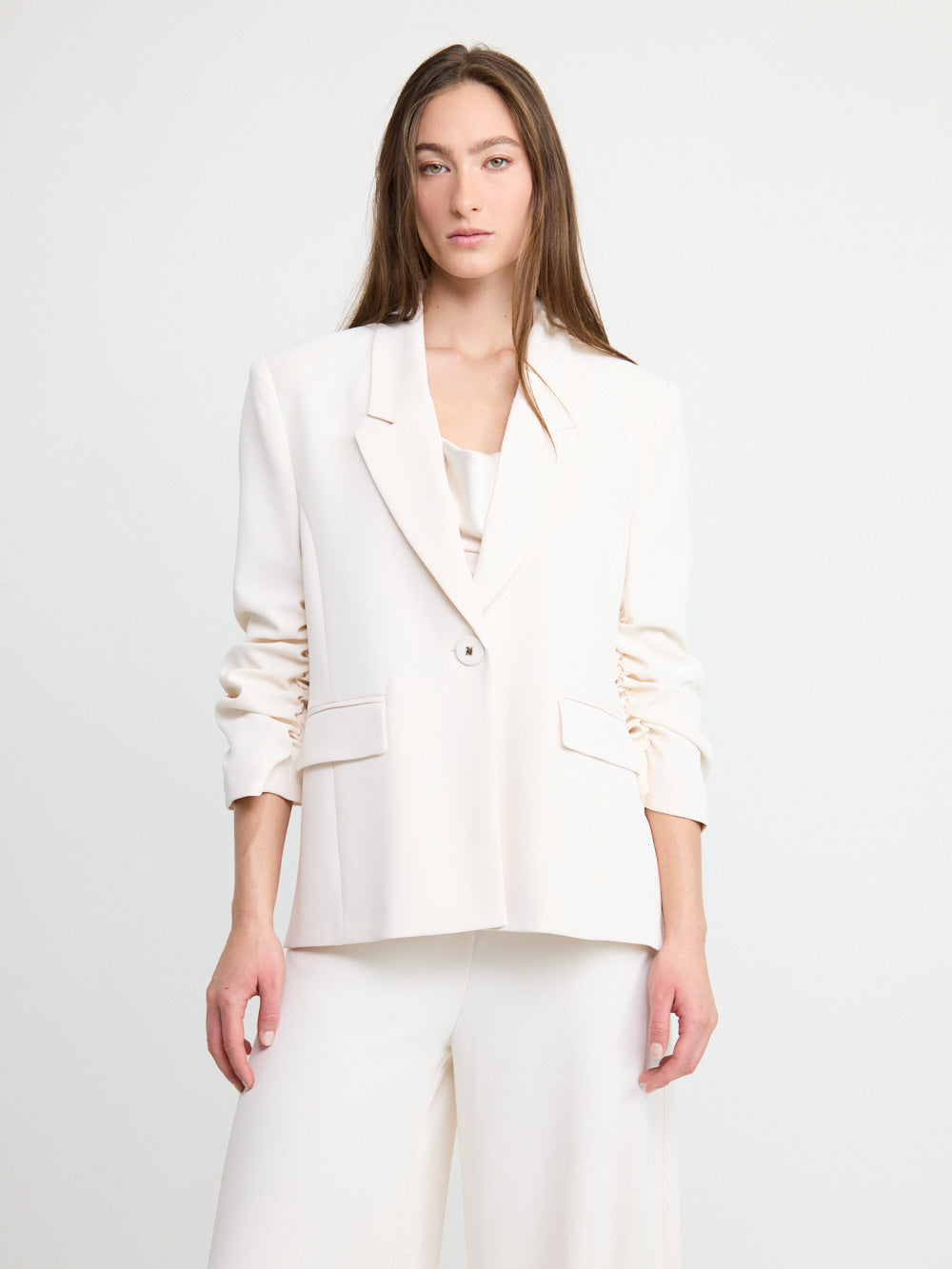Veste crème sur mesure
