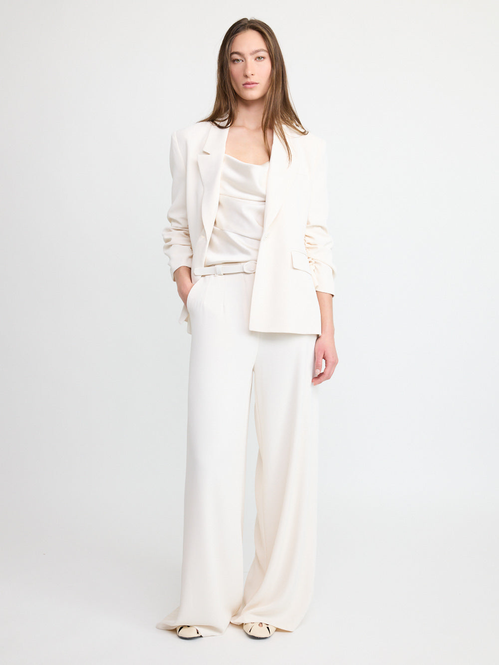 Veste crème sur mesure