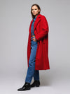 Manteau oversize en laine