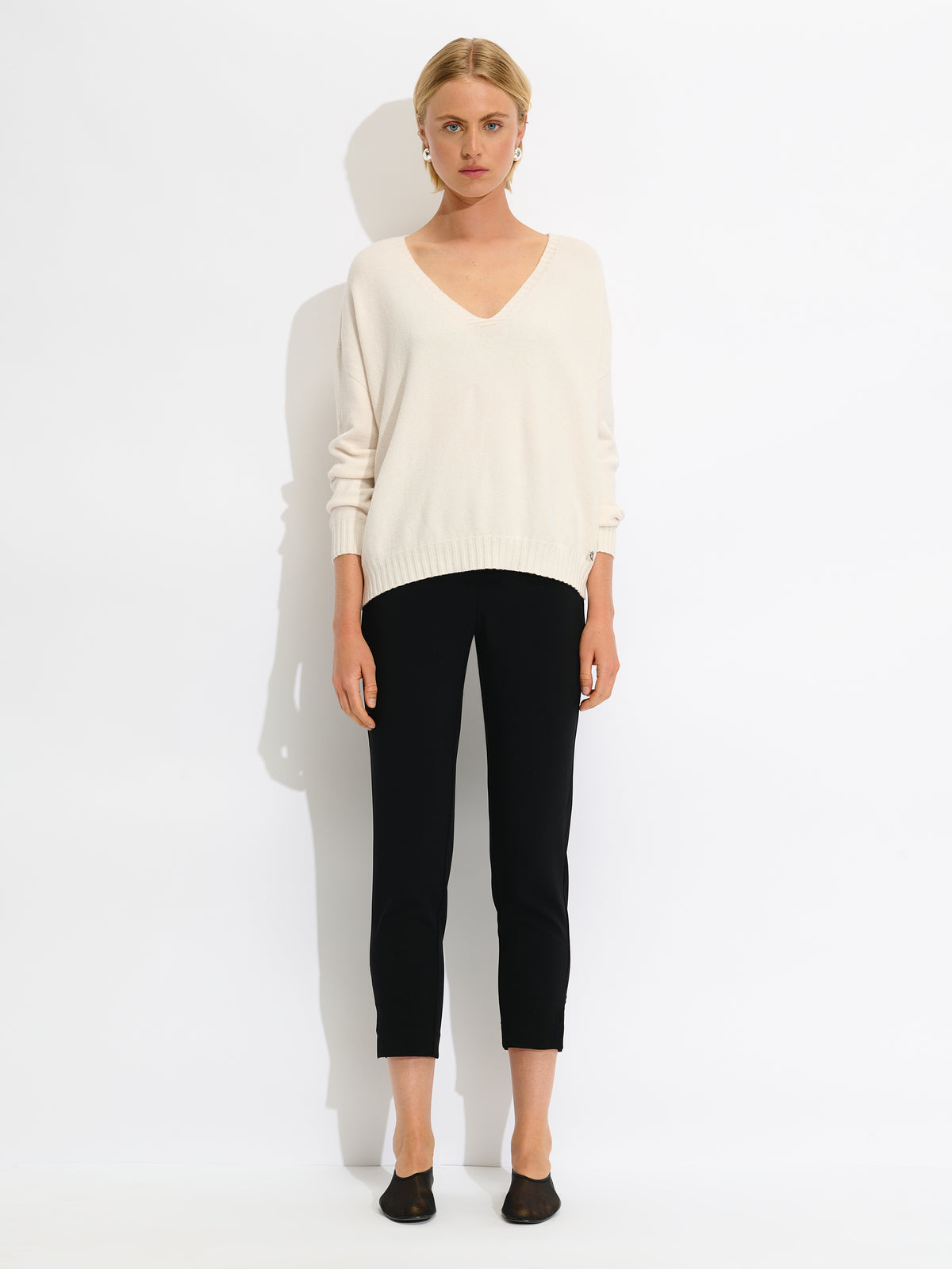 V-Neckline Sweater