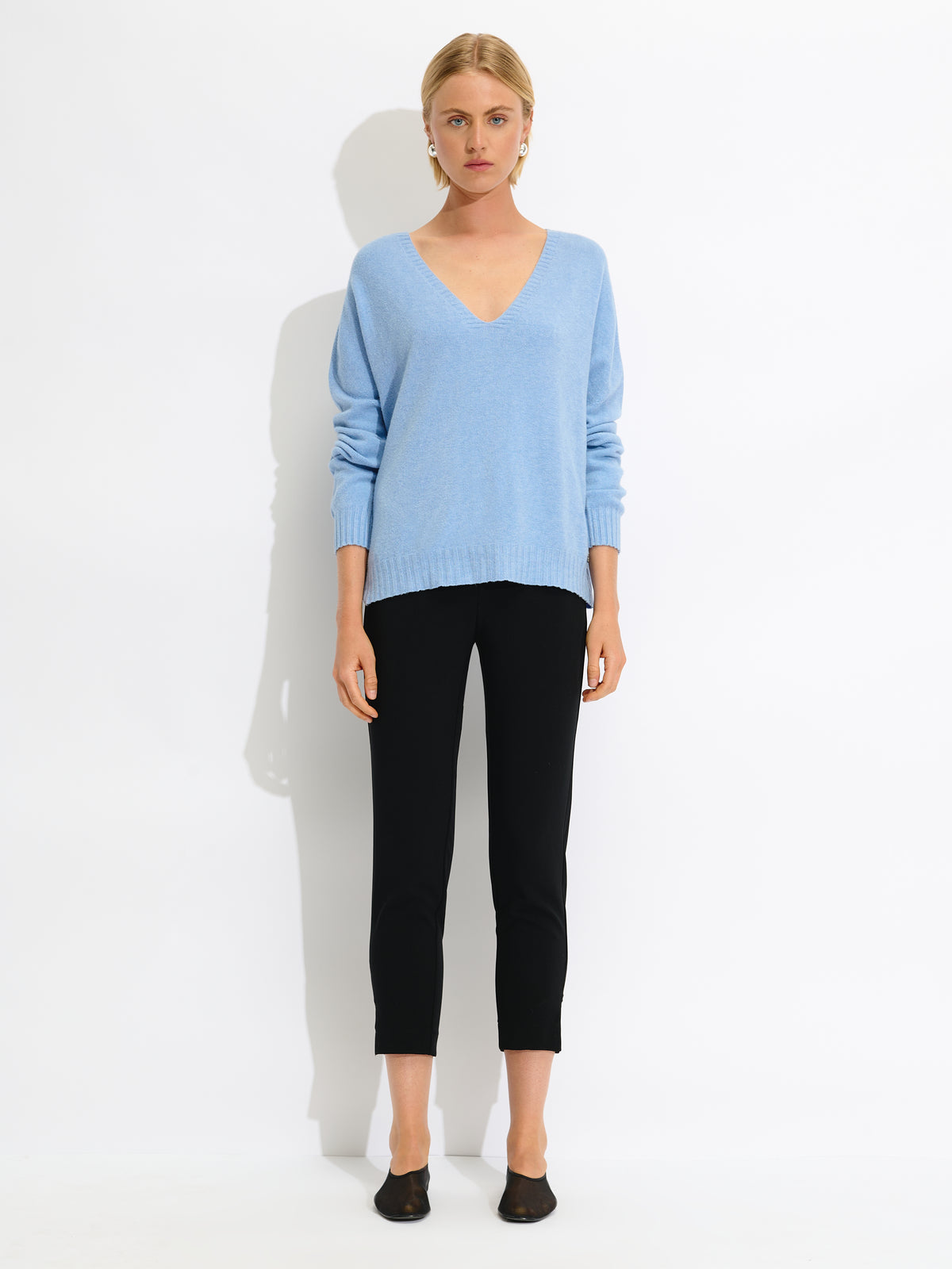 V-Neckline Sweater