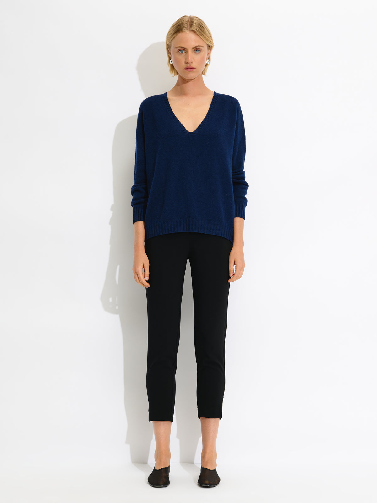 V-Neckline Sweater