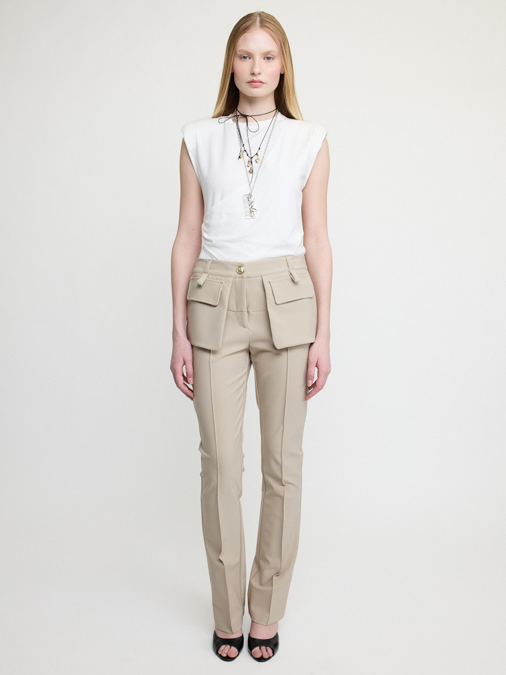 Pantalon à poches surdimensionnées