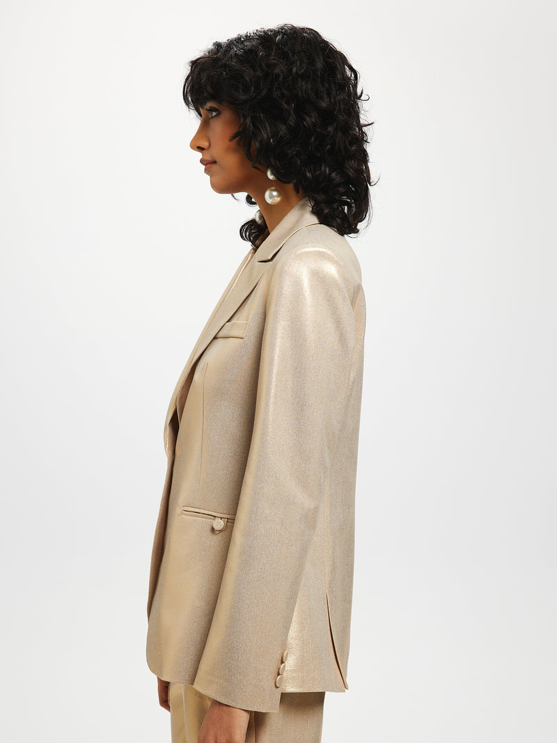 Blazer métallisé