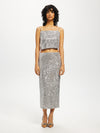 Sequin Crop Top