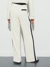 Tuxedo pants with white piping detail