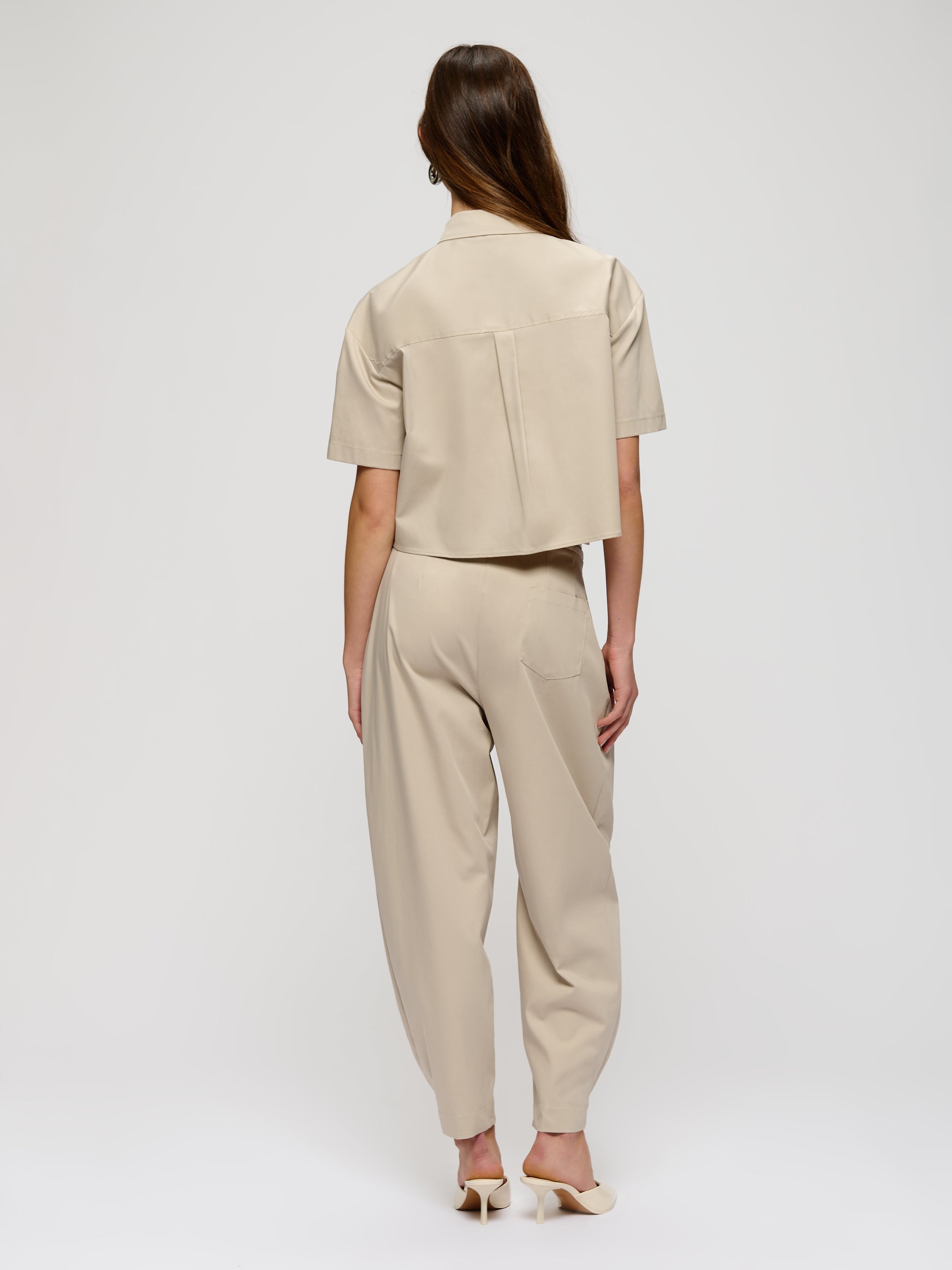 Balloon trousers beige light | Calliope