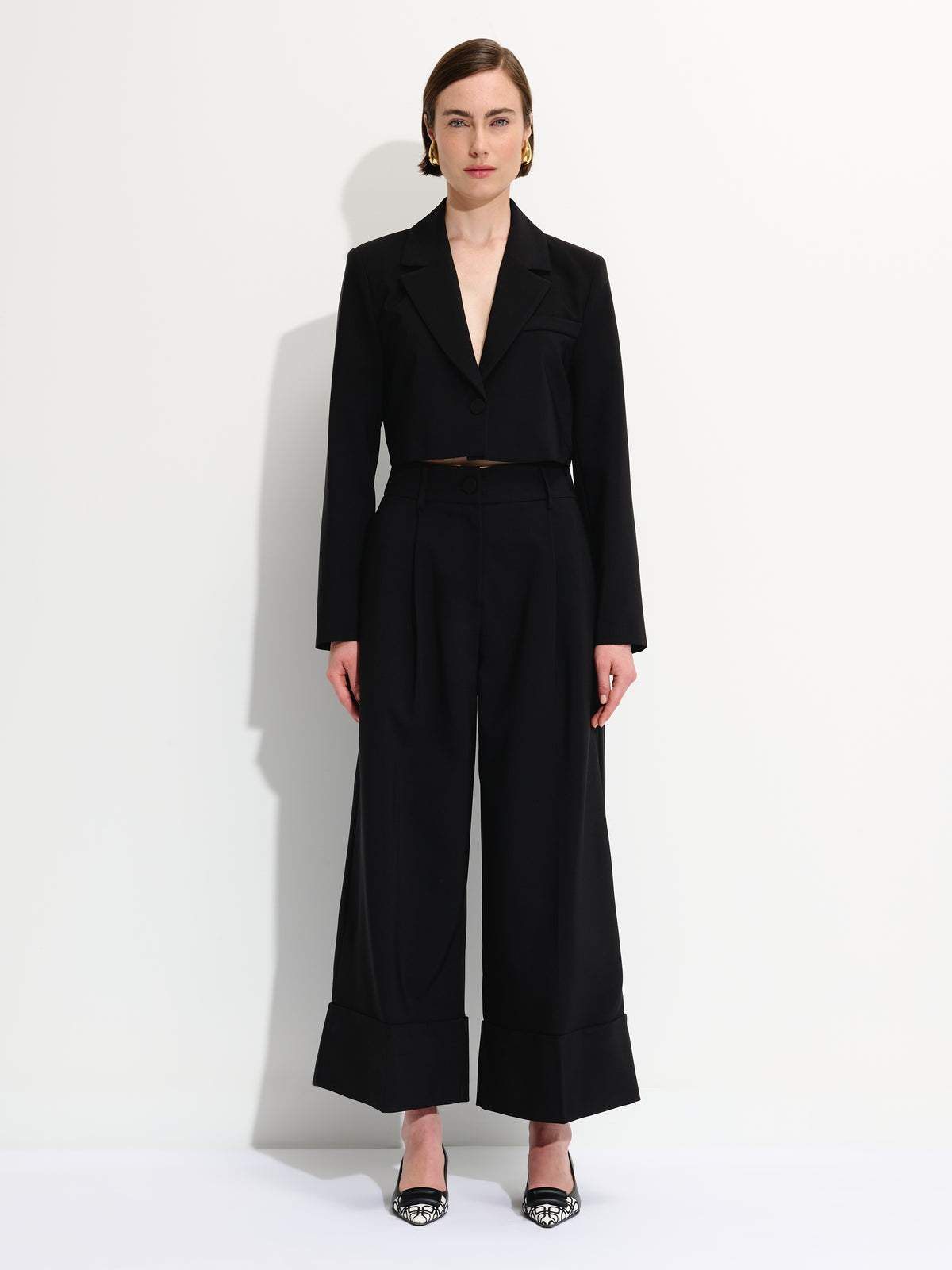 Wide Leg Trousers