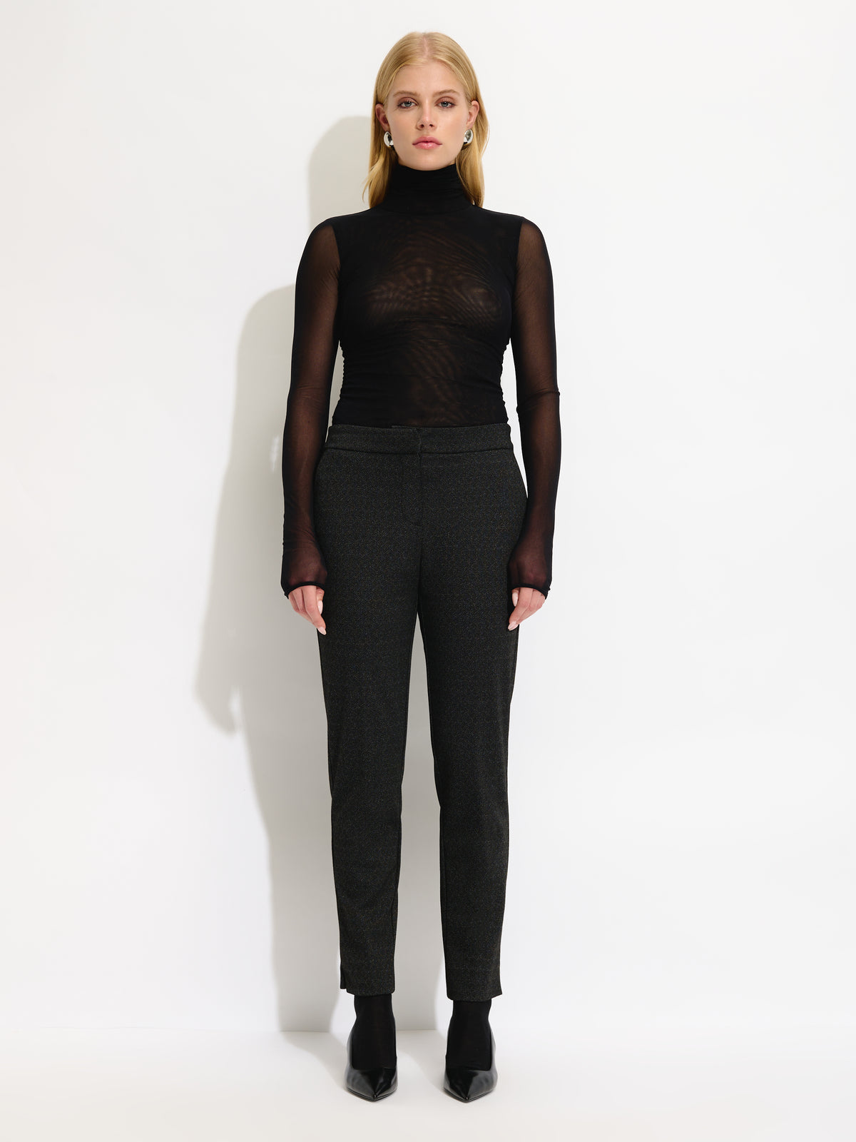 Straight Ankle Trousers