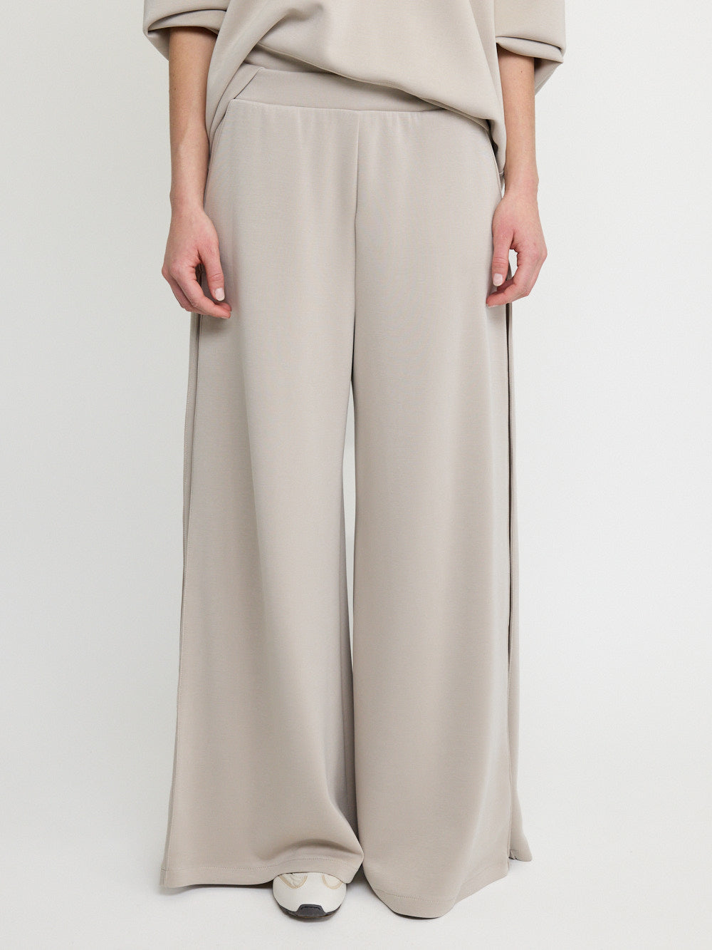 Pantalon souple à jambes larges