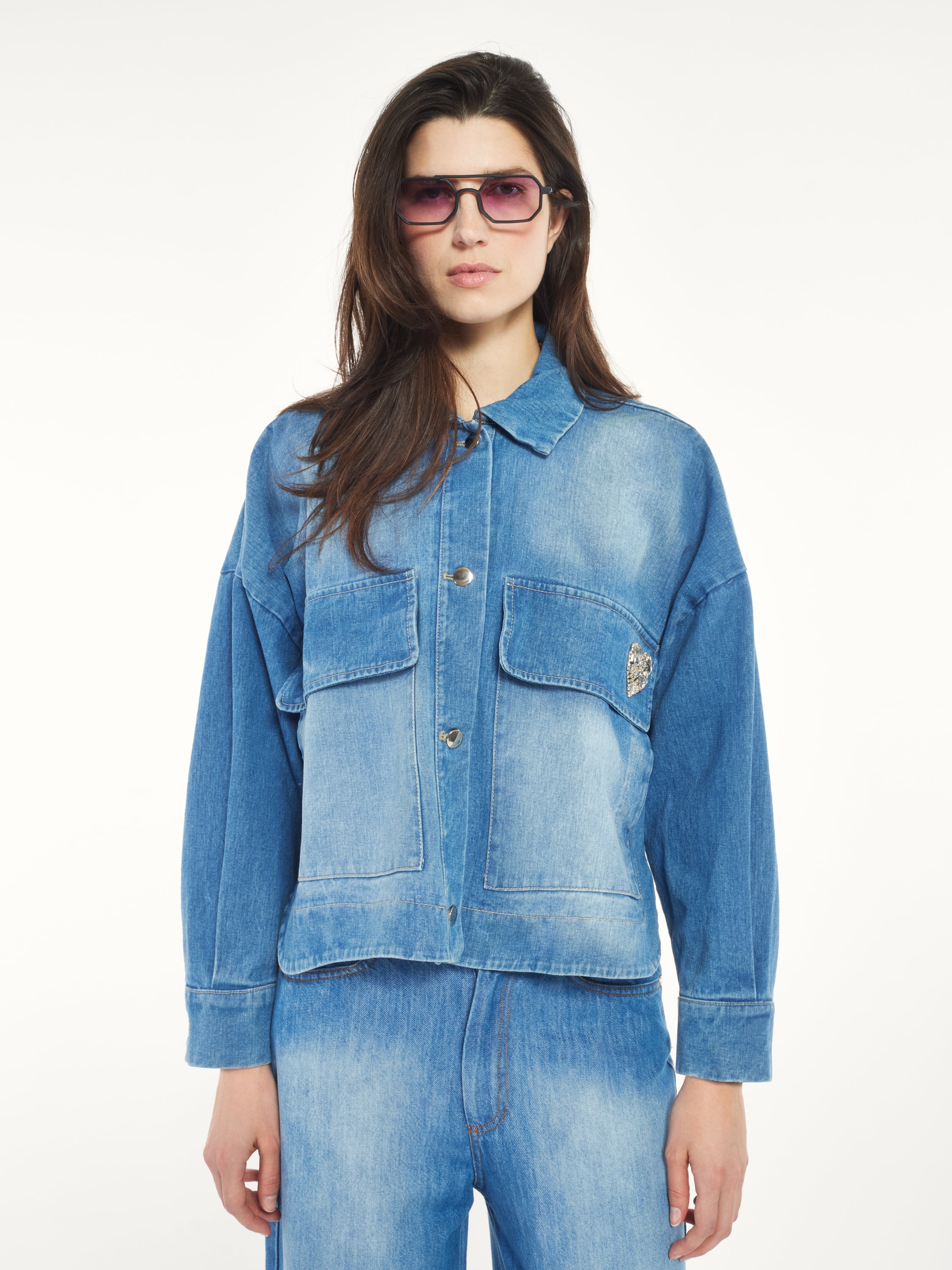 Veste en jean oversize