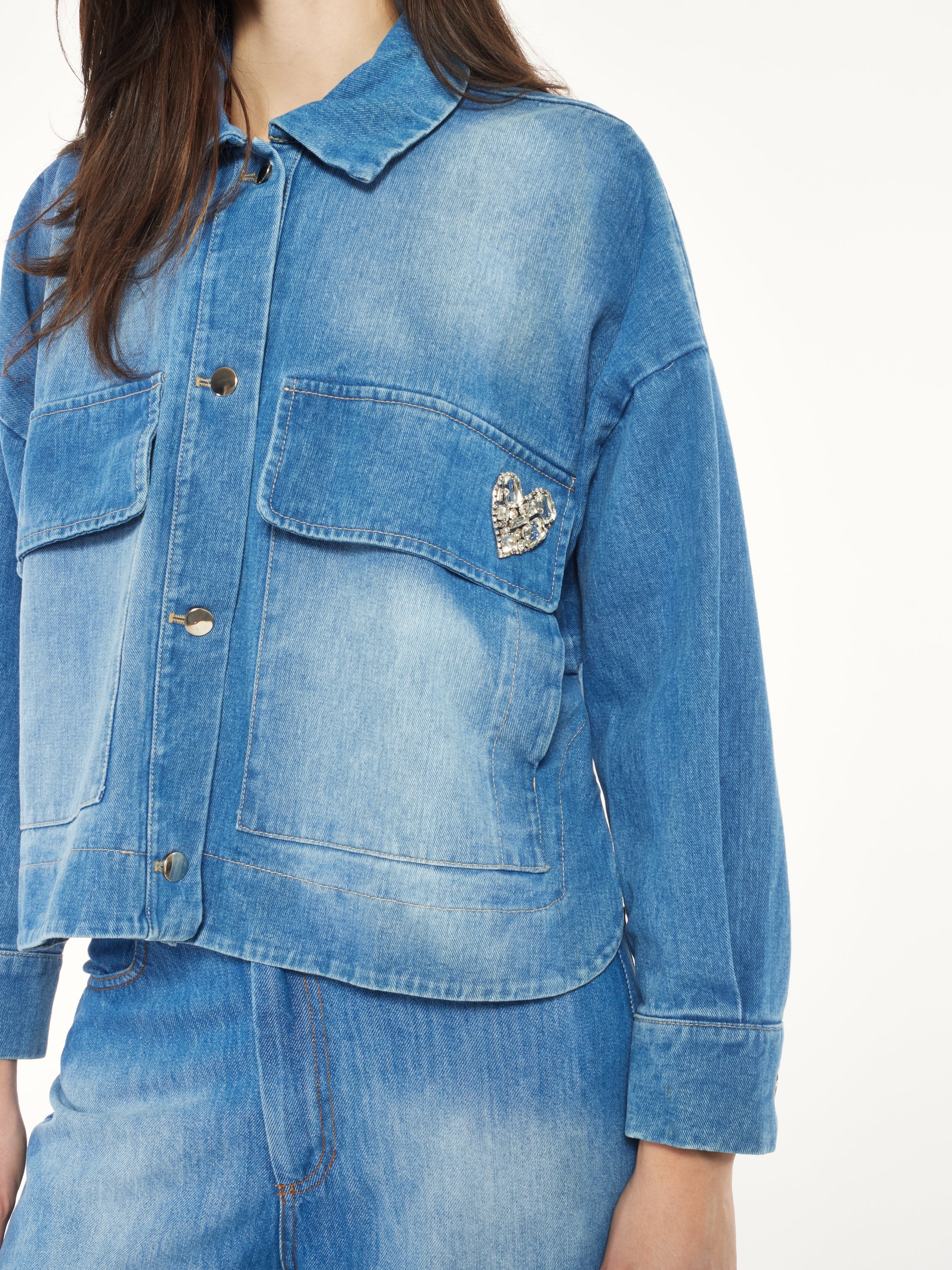 Veste en jean oversize