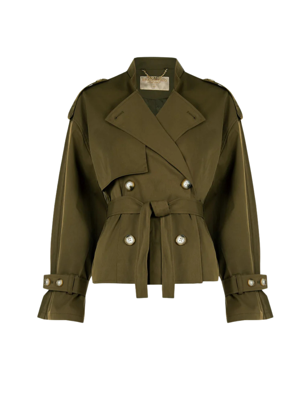 Trench Recadré Militaire