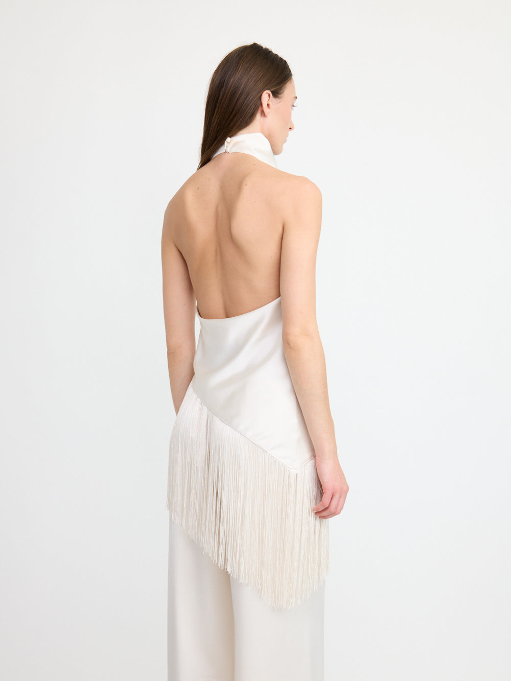 Fringe Halter Top