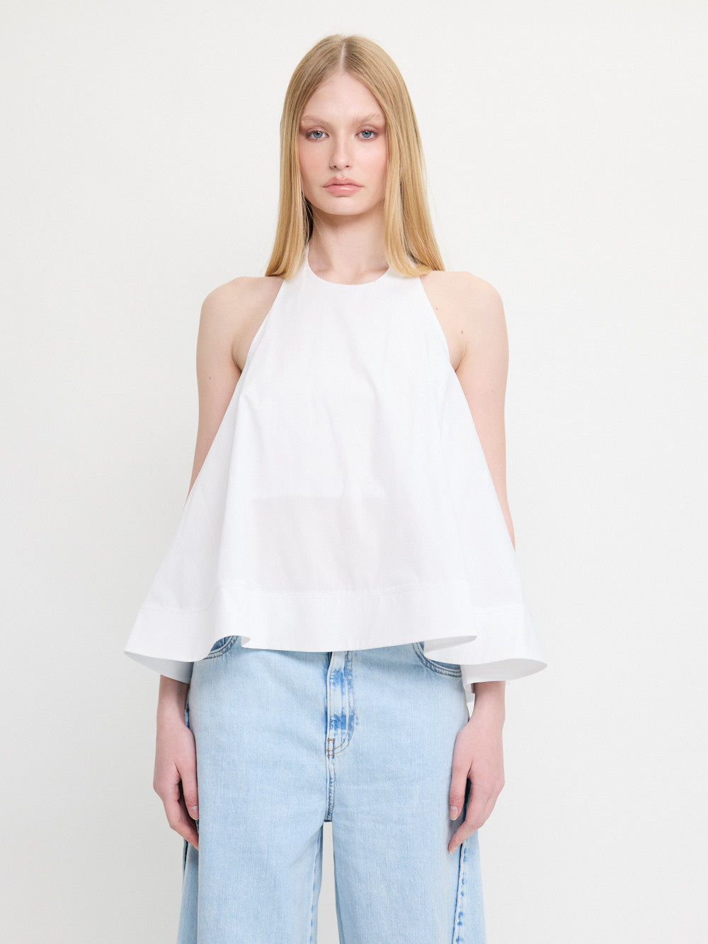 Halter Top Tie Neck