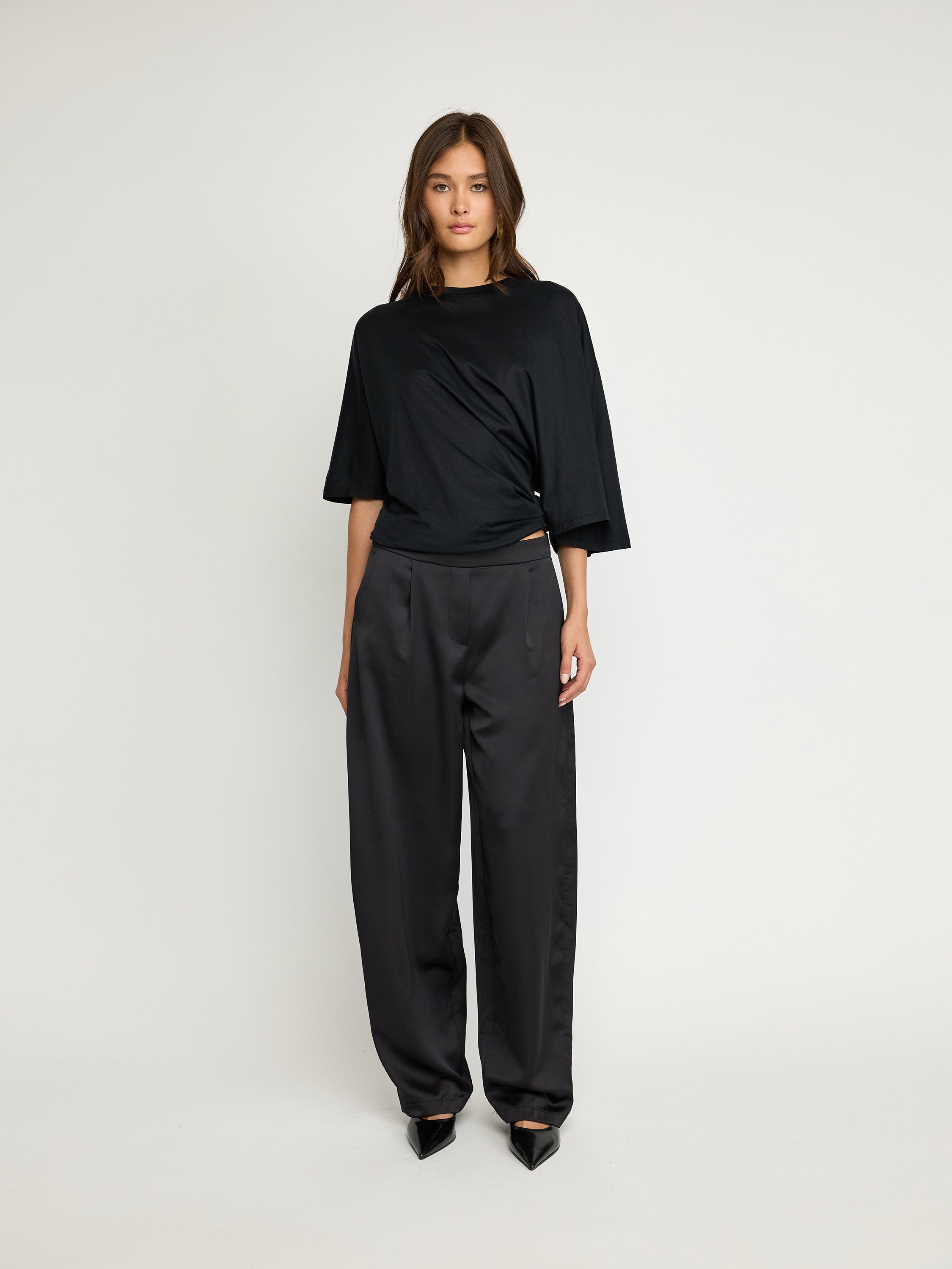 Asymmetric Draped Top