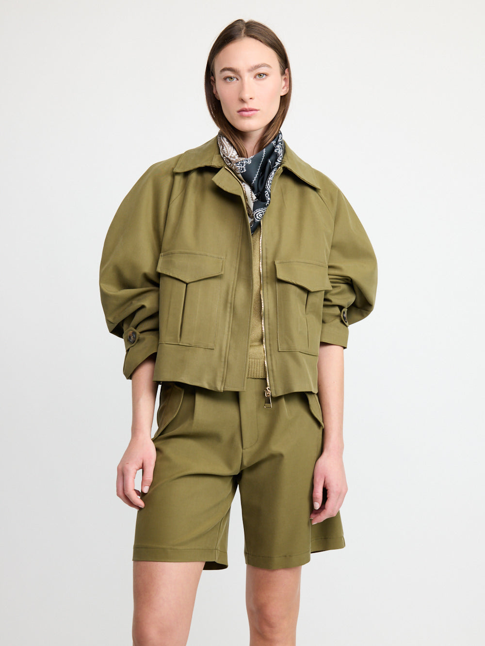 Veste utilitaire courte