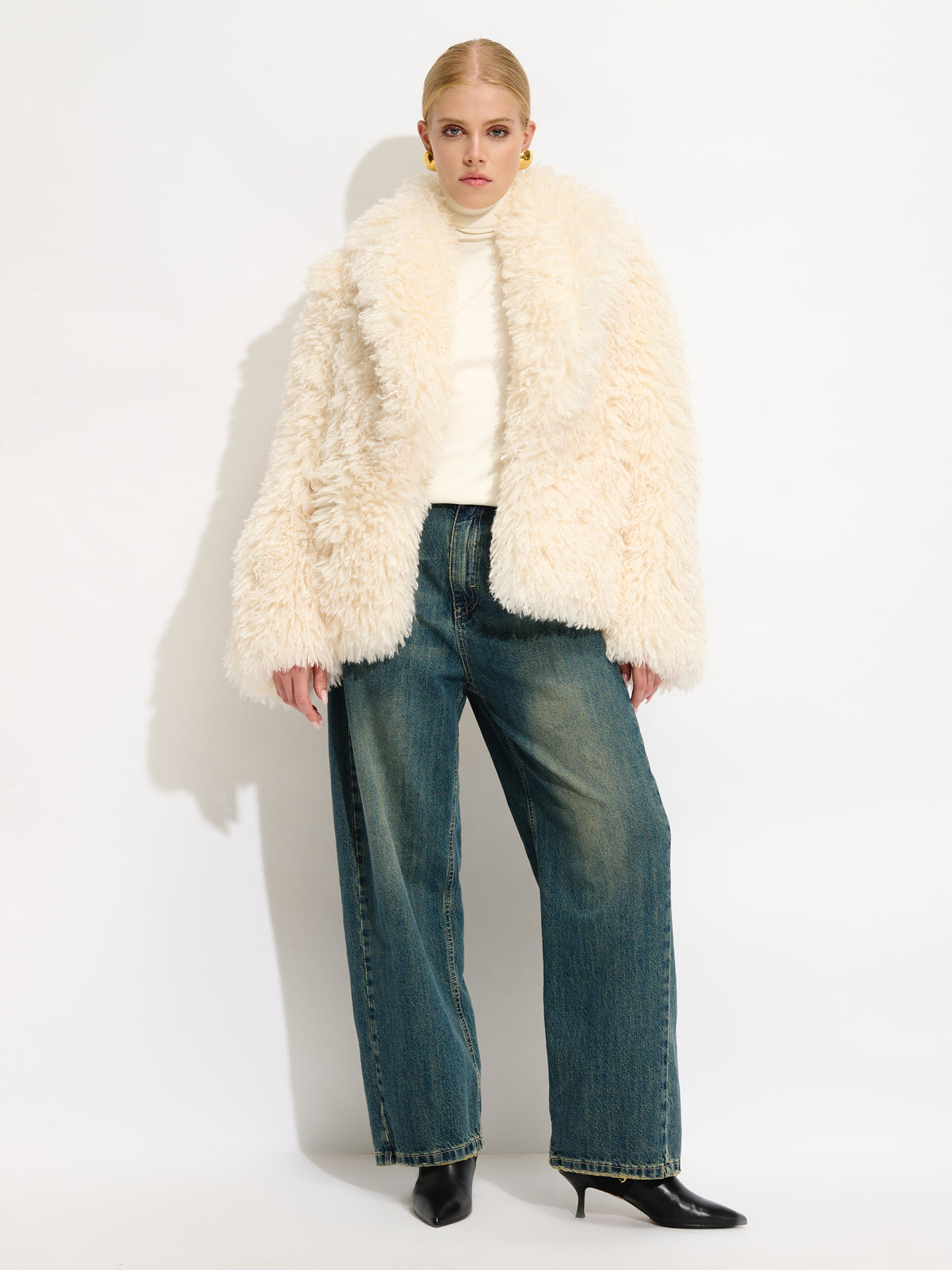 Faux Fur Coat