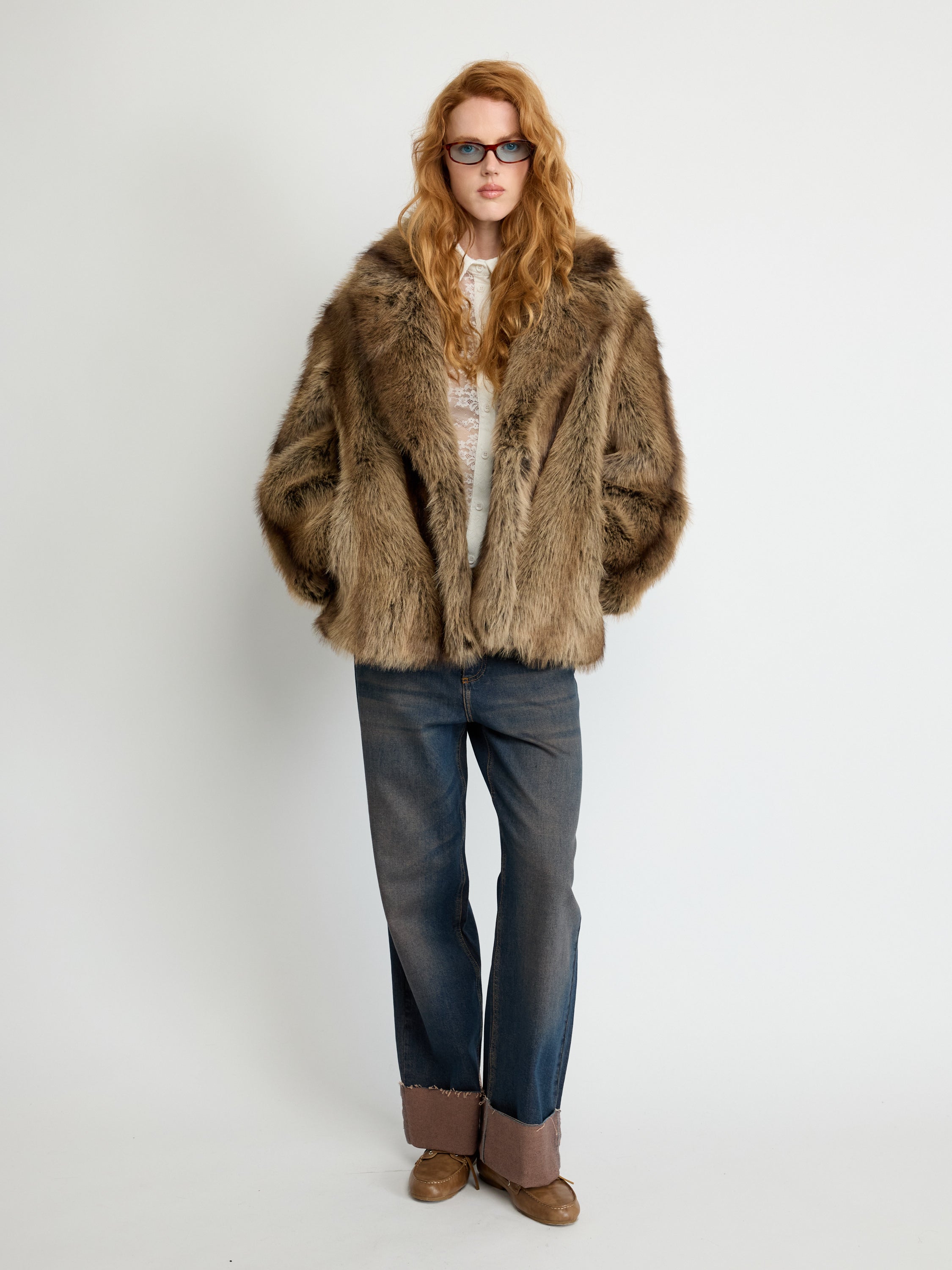 Faux Fur Coat
