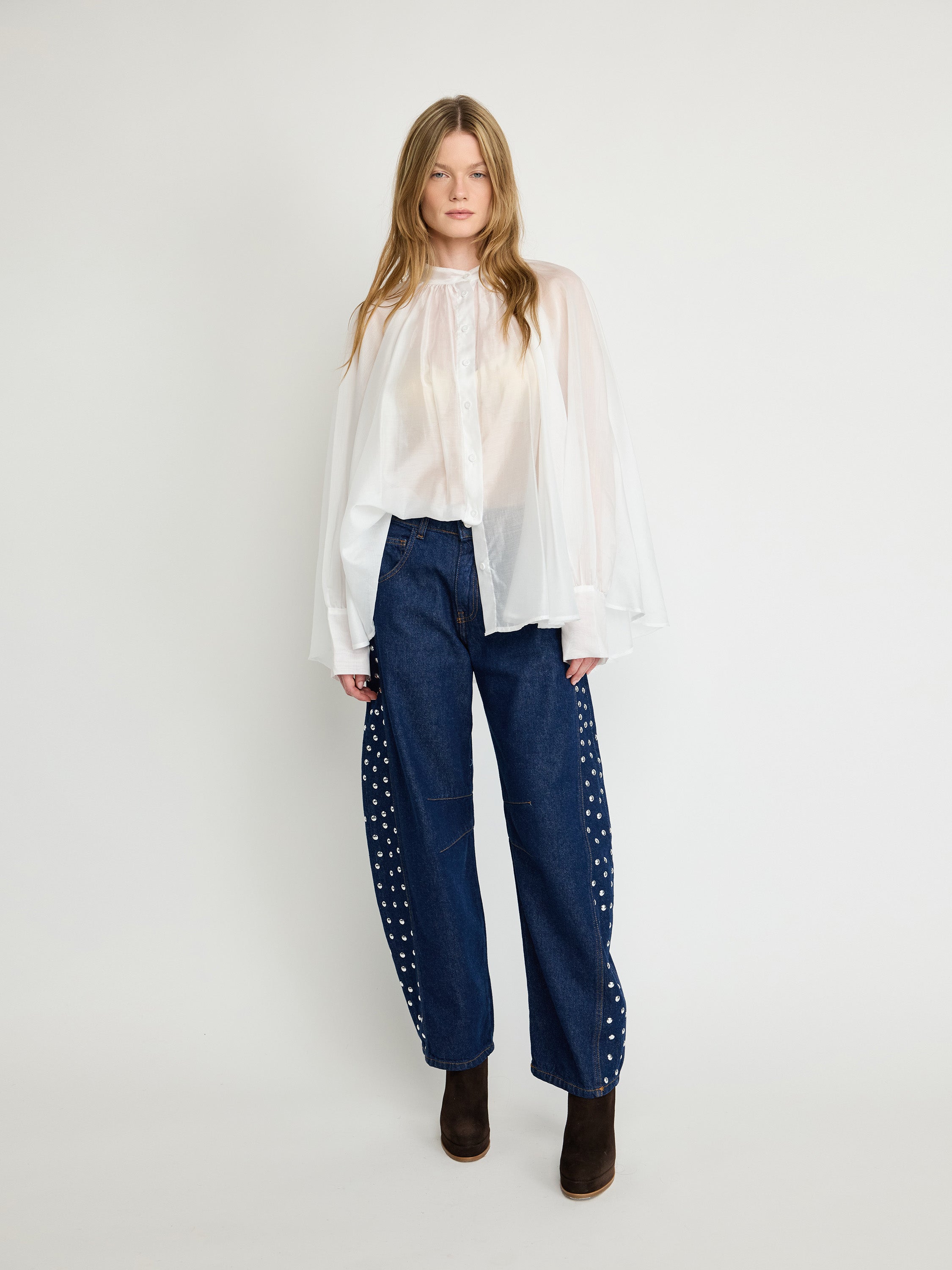 Studded Side Detail Jeans