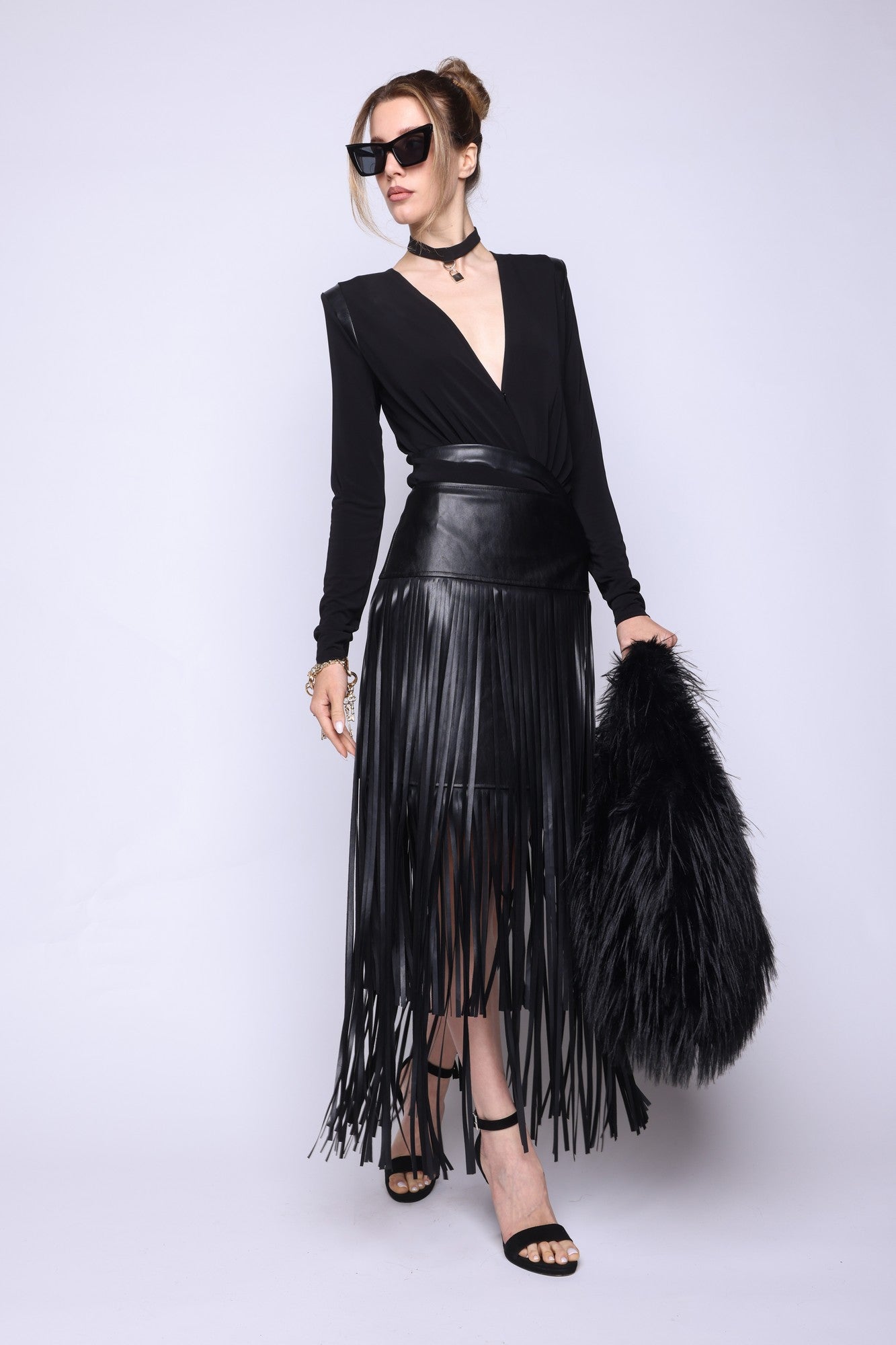 Fringed Skirt